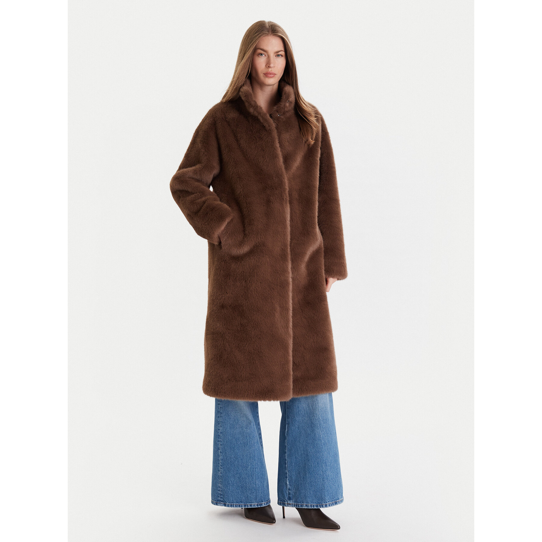 JOOP! Futro 58 254C58Cim 30048879 Brązowy Regular Fit