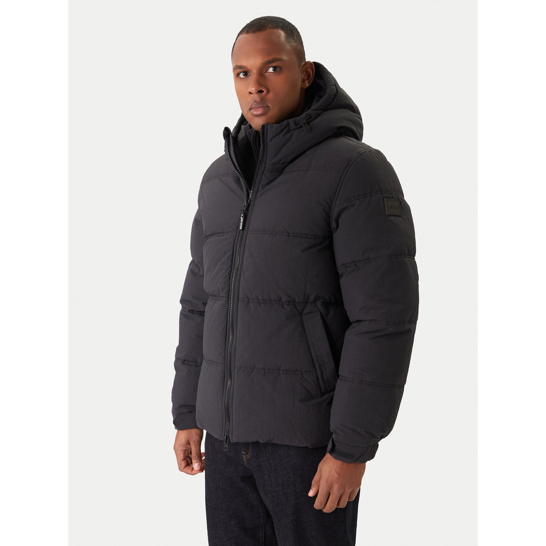 Mustang Kurtka zimowa Oakfield 1017069 Czarny Regular Fit