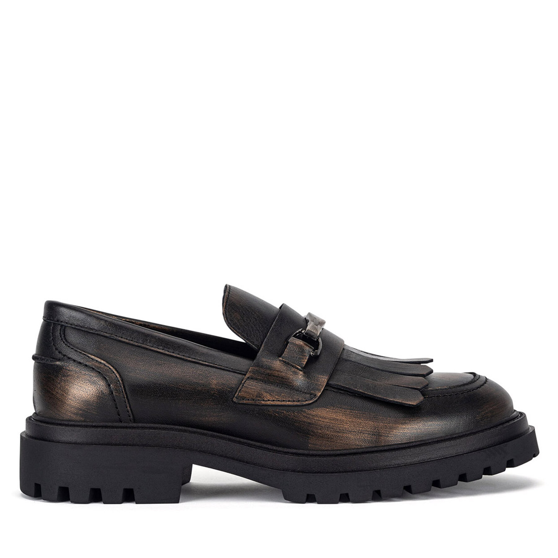 Gino Rossi Loafersy KEMER-1078-24 Brązowy