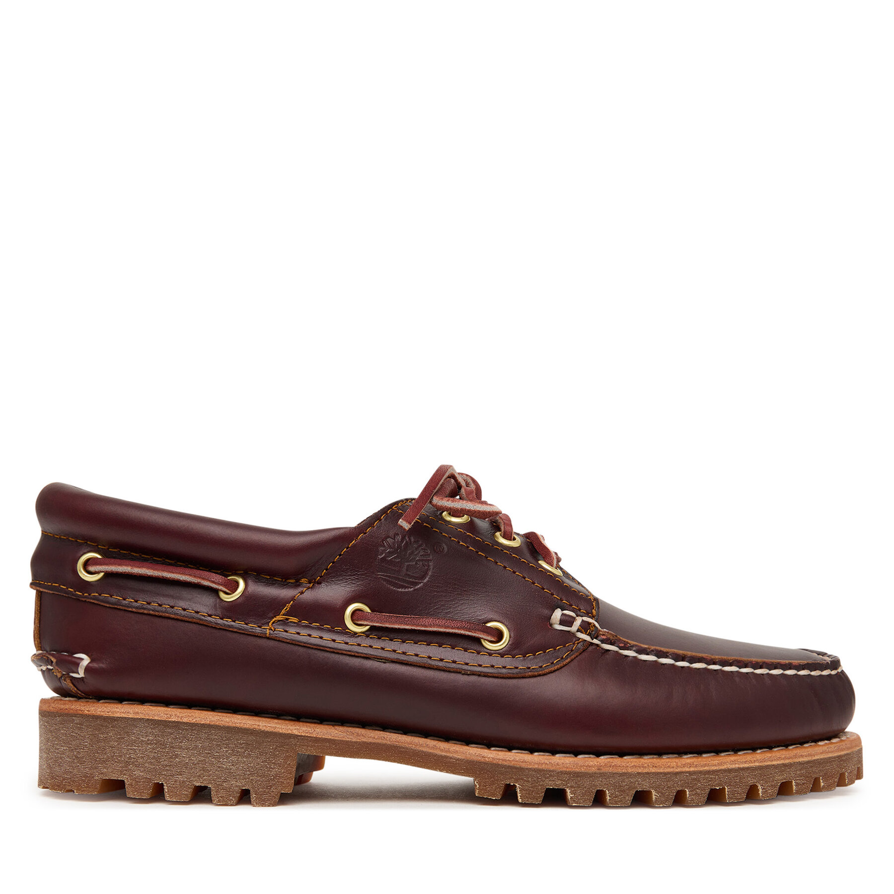 Timberland Mokasyny Authentics Boat 3 Eye Classic TB0500096481 Brązowy