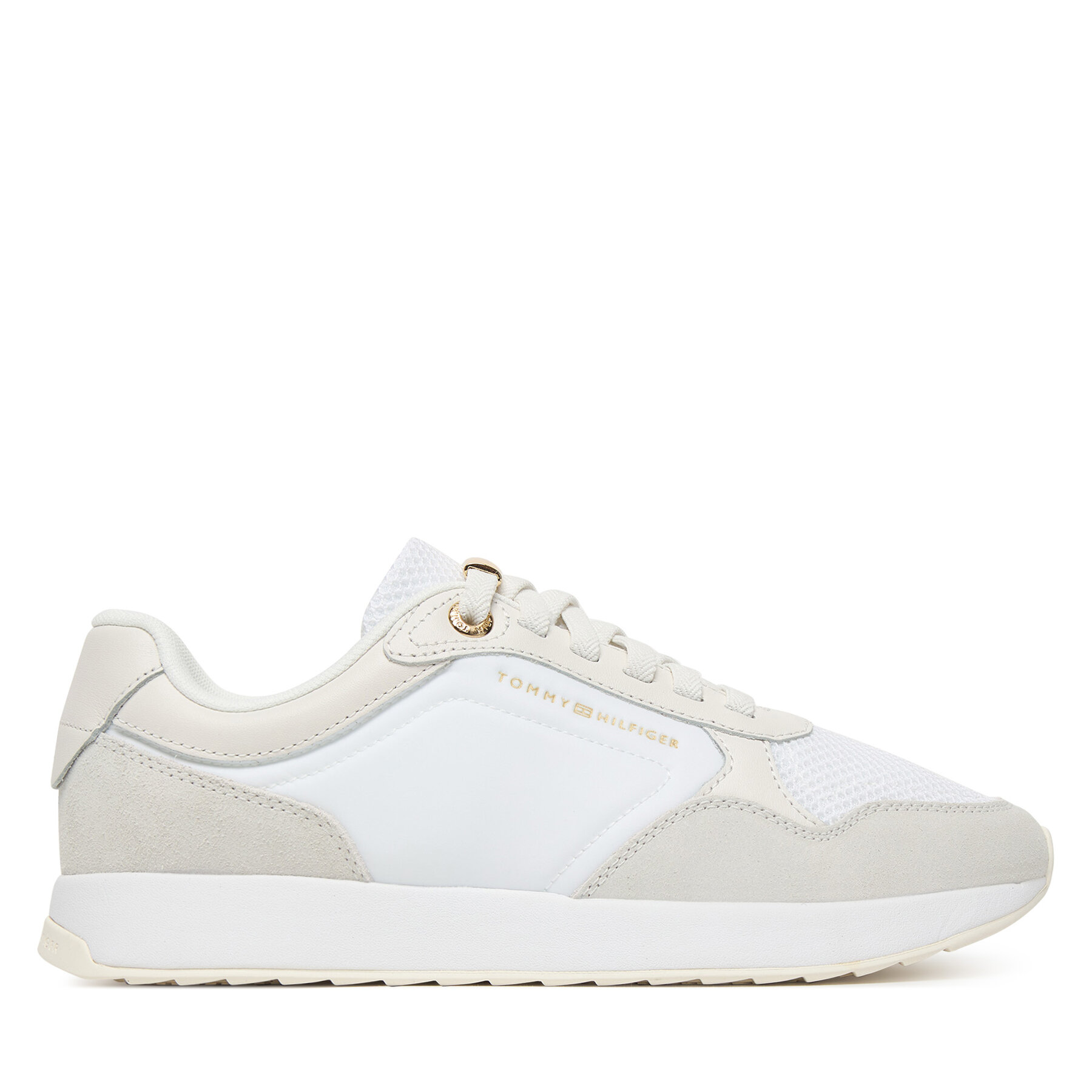 Tommy Hilfiger Sneakersy Th Chic Eva Runner Mesh FW0FW09465 Beżowy