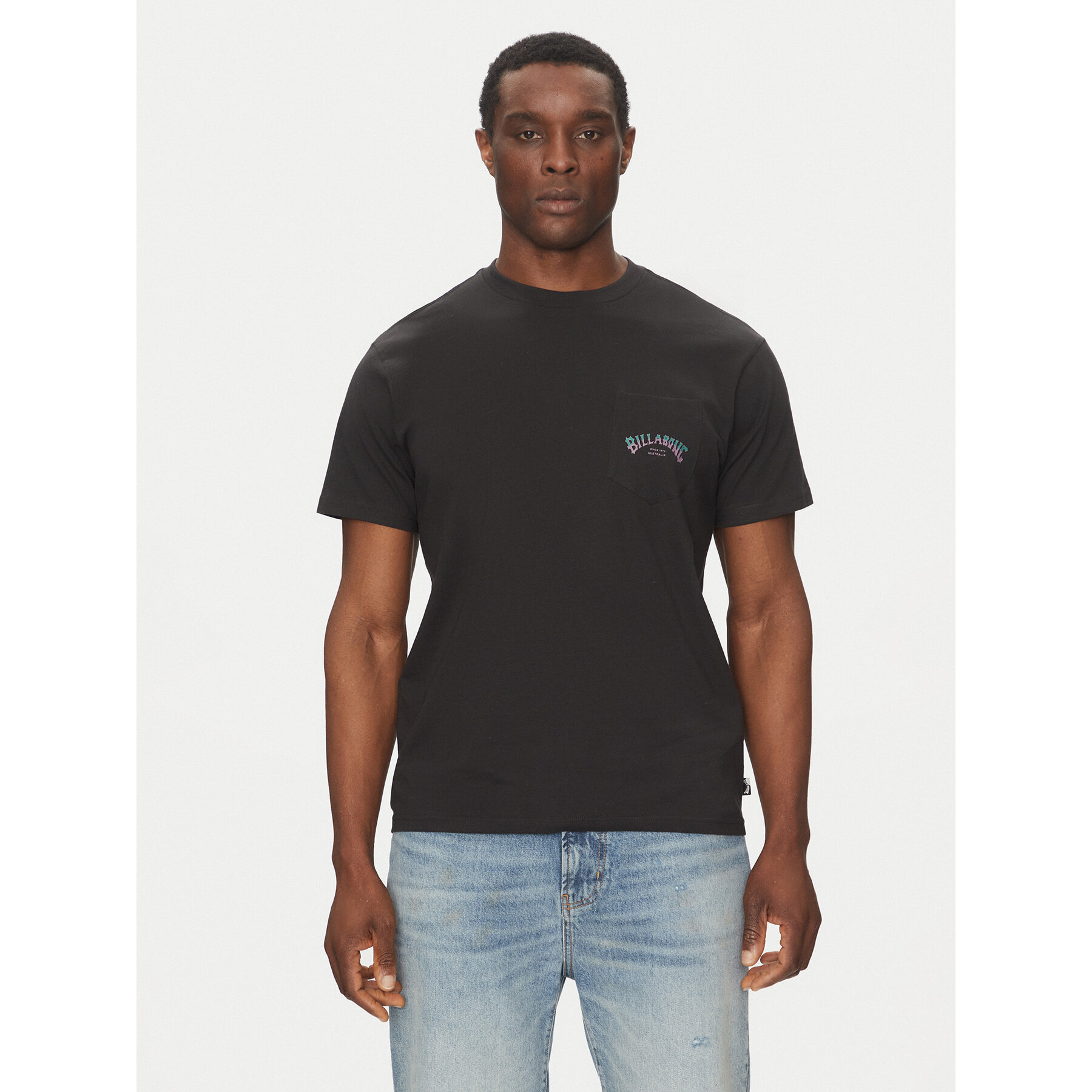 Billabong T-Shirt EBYZT00175 Czarny Regular Fit