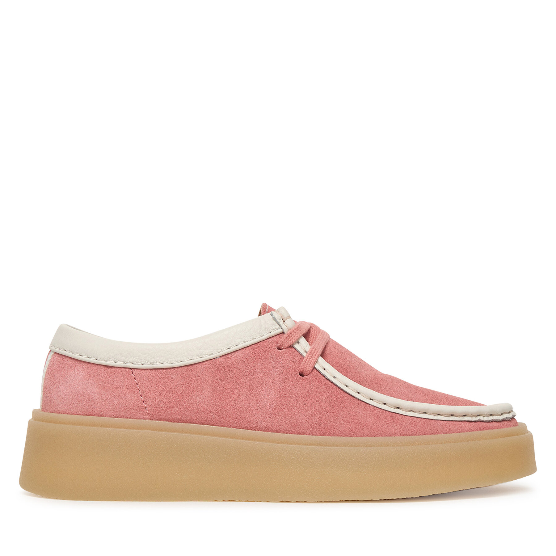 Clarks Półbuty Torview W 26186675 Różowy