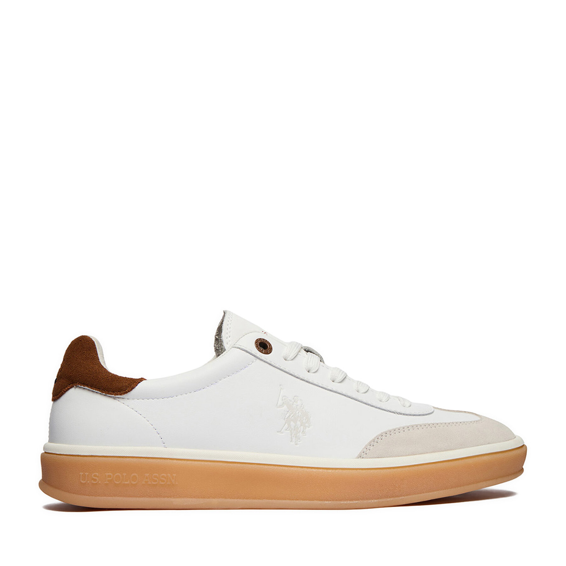 U.S. Polo Assn. Sneakersy EO-EVAN001M/6L1 Biały