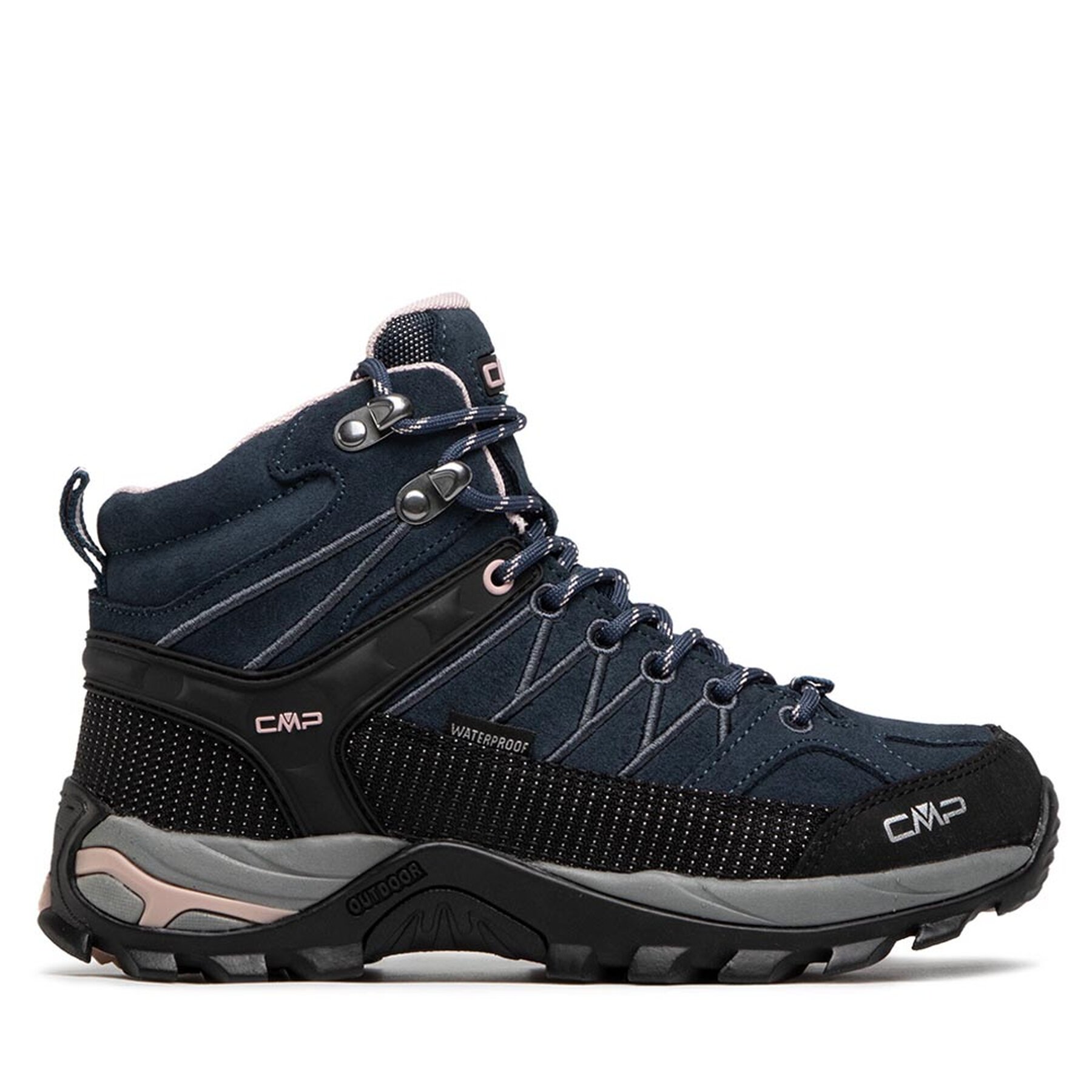 CMP Trekkingi Rigel Mid Wmn Trekking Shoe Wp 3Q12946 Granatowy