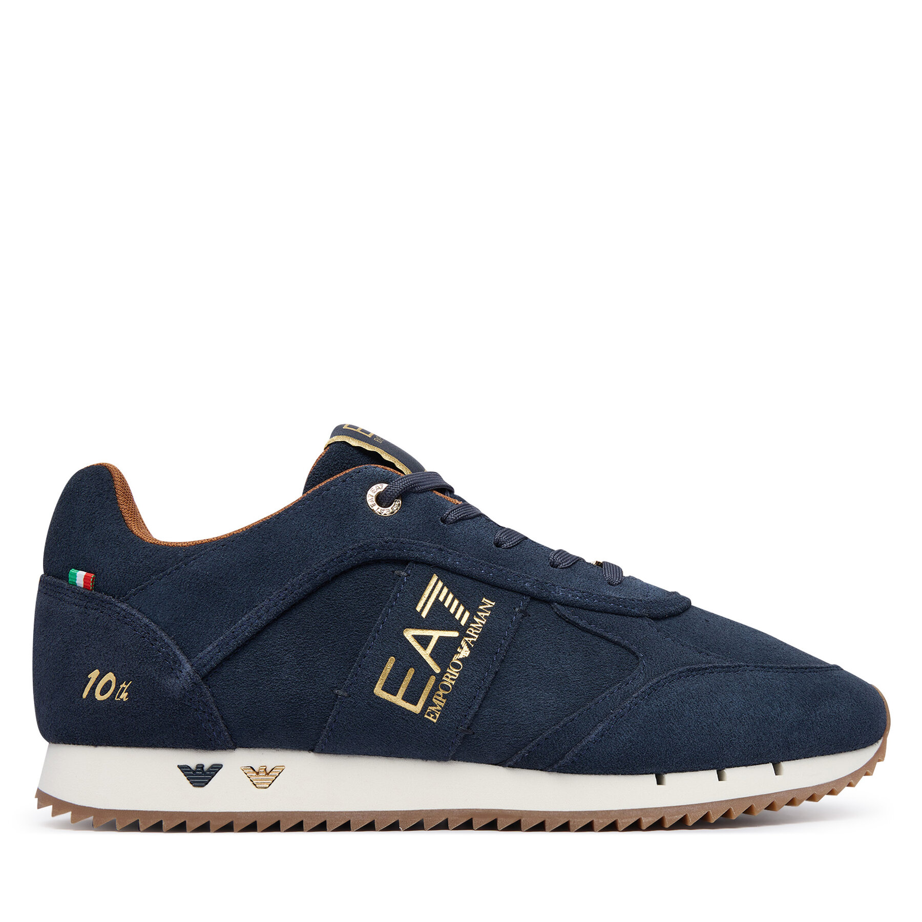 EA7 Emporio Armani Sneakersy 7X000648 AF17465 MZ566 Granatowy