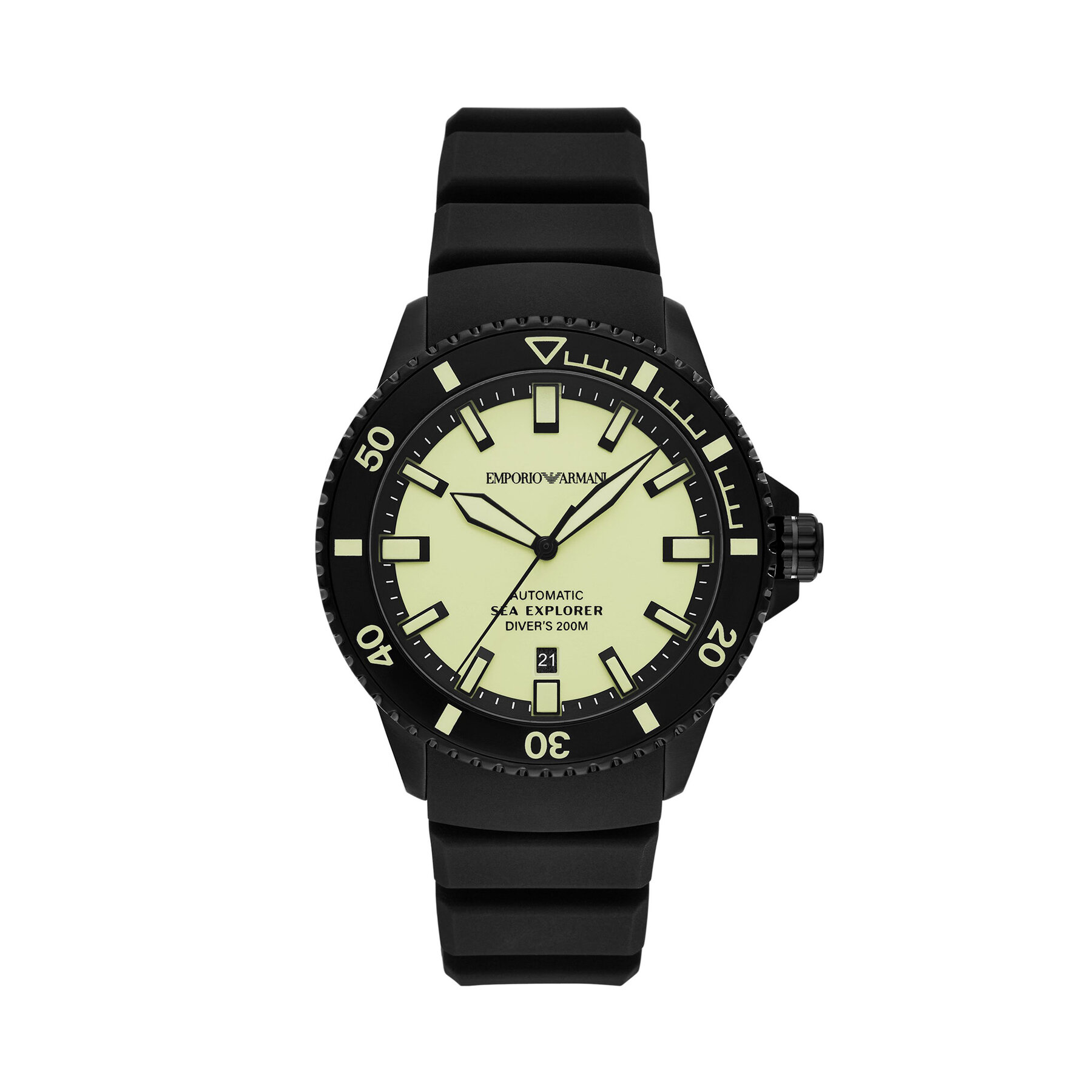 Emporio Armani Zegarek Sea Explorer AR60085 Czarny