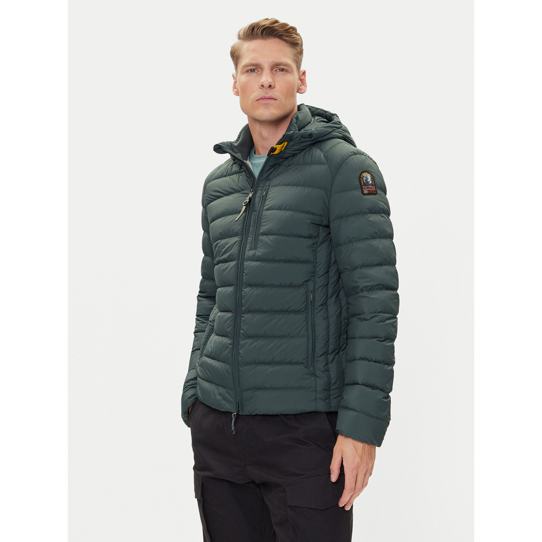 Parajumpers Kurtka puchowa Last Minute 25WMPMPUSL02 Zielony Regular Fit