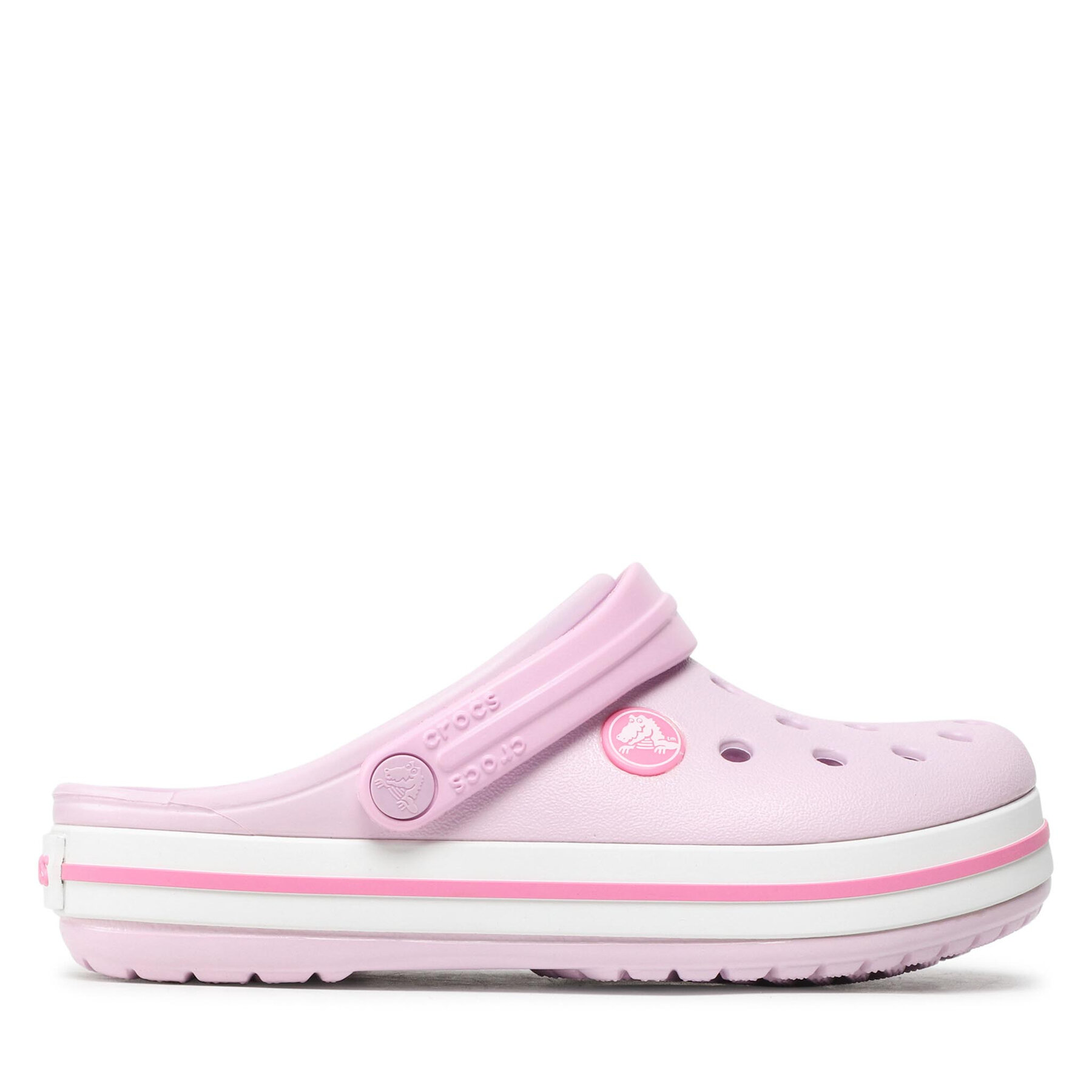 Crocs Klapki Crocband Clog K 207006 Różowy