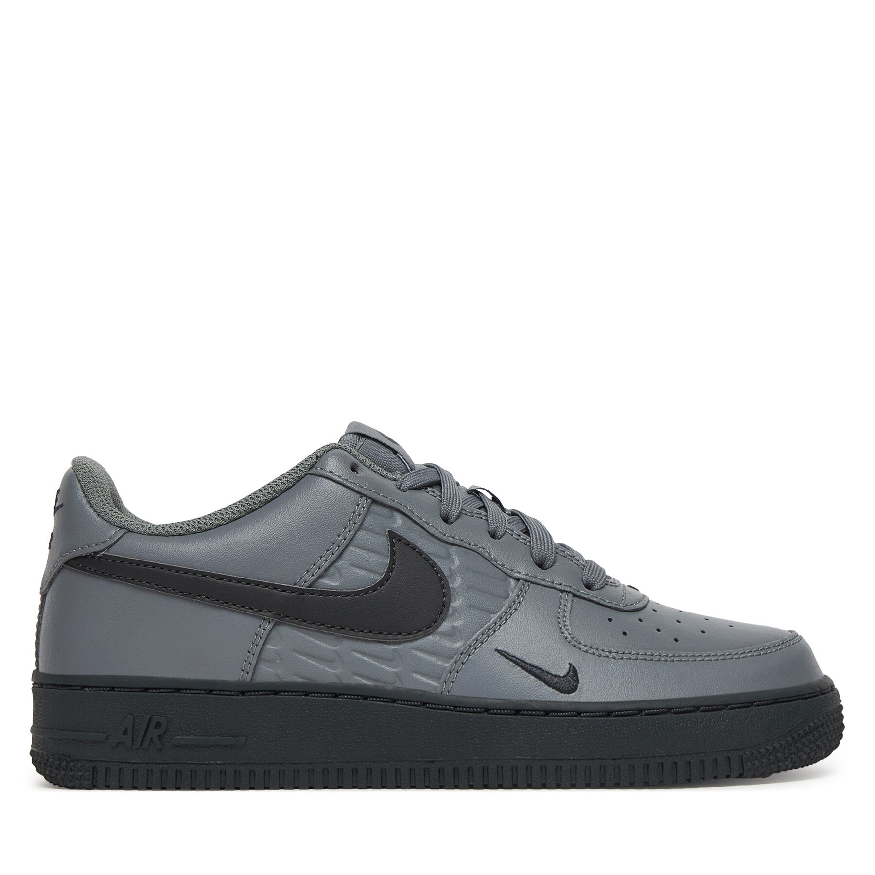 Nike Sneakersy Air Force 1 GS IH4475 025 Szary