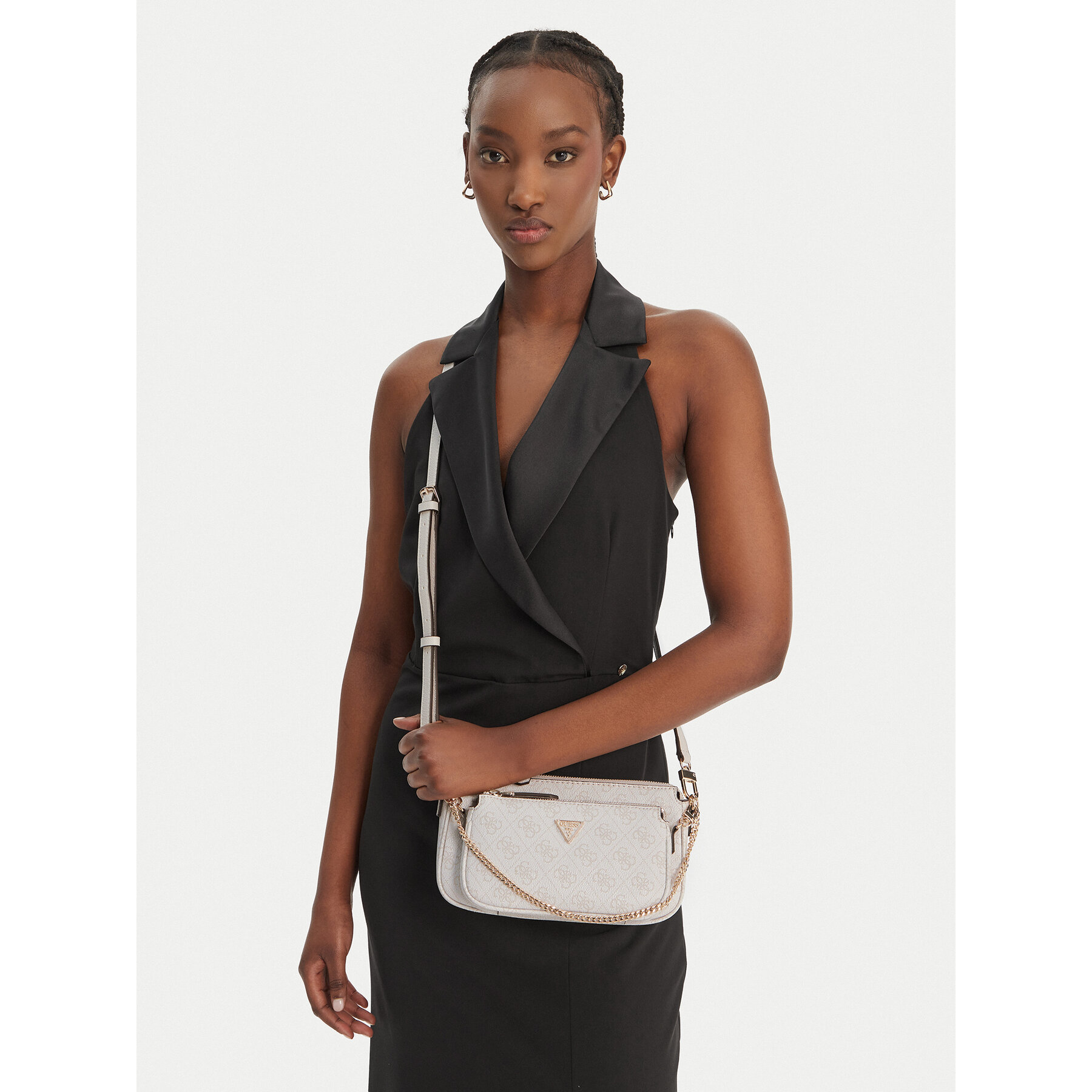 Guess Torebka Noelle II Mini HWBG96 72710 Beżowy