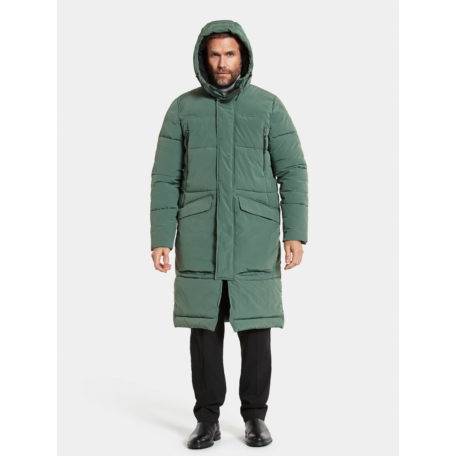 Didriksons Kurtka zimowa Ejnar 504413 Zielony Regular Fit