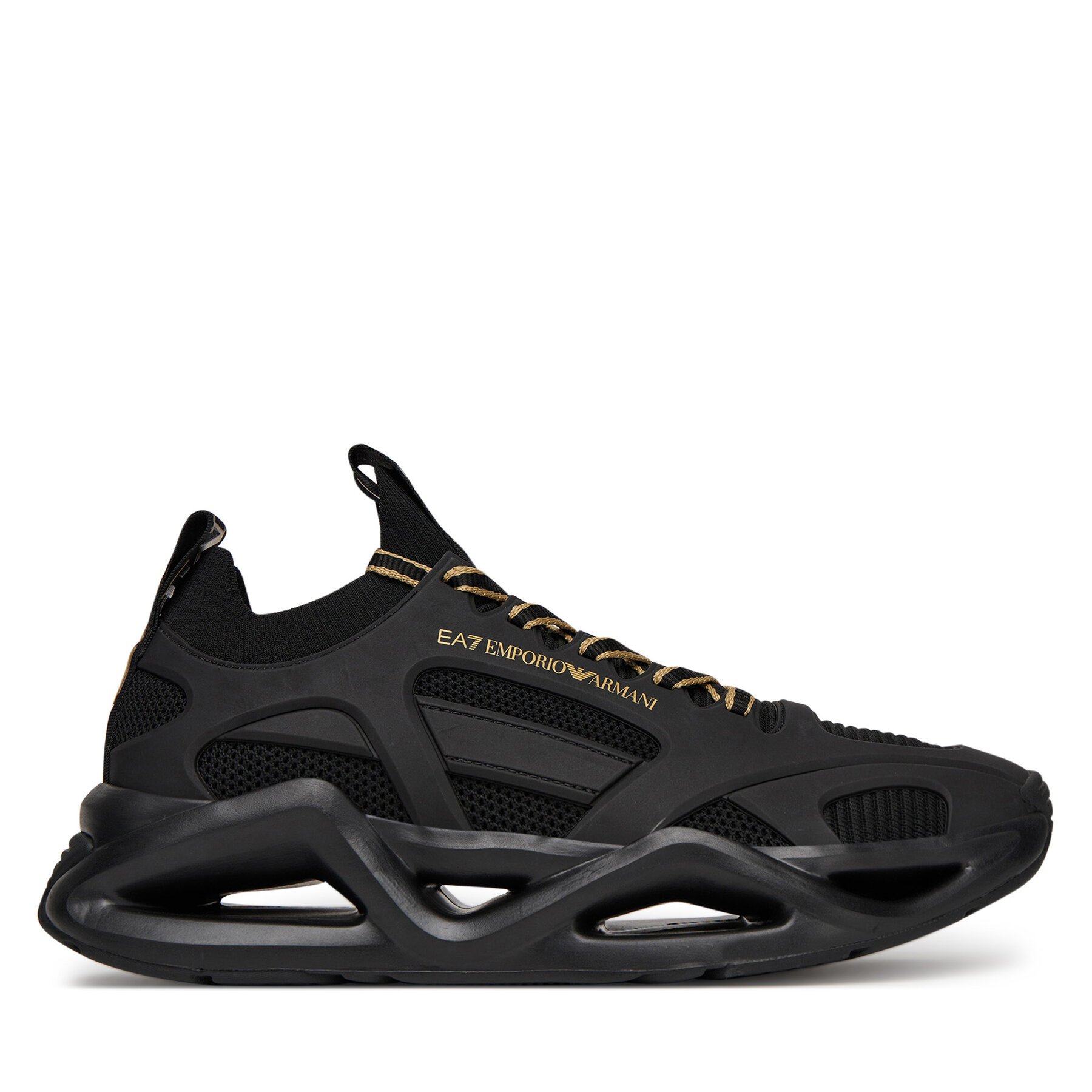 EA7 Emporio Armani Sneakersy X8X174 XK377 U106 Czarny