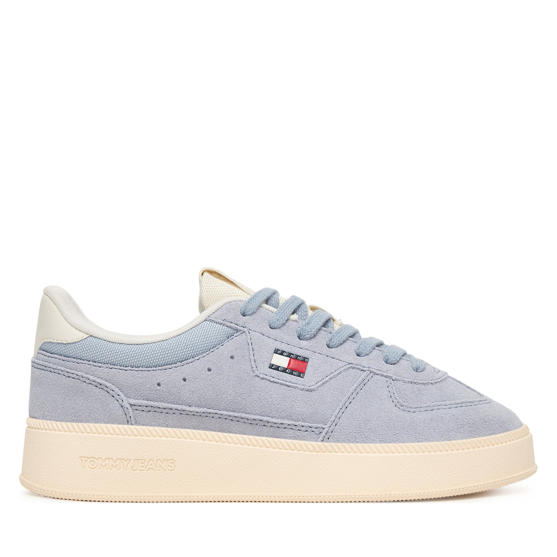 Tommy Jeans Sneakersy The Greenwich Edge Max Suede EN0EN02989 Niebieski