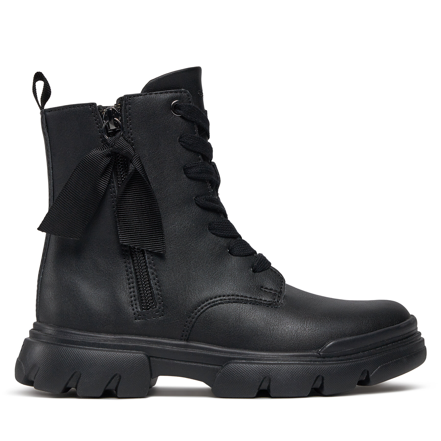 Geox Botki J Junette Girl J36HVG 000BC C9999 S Czarny