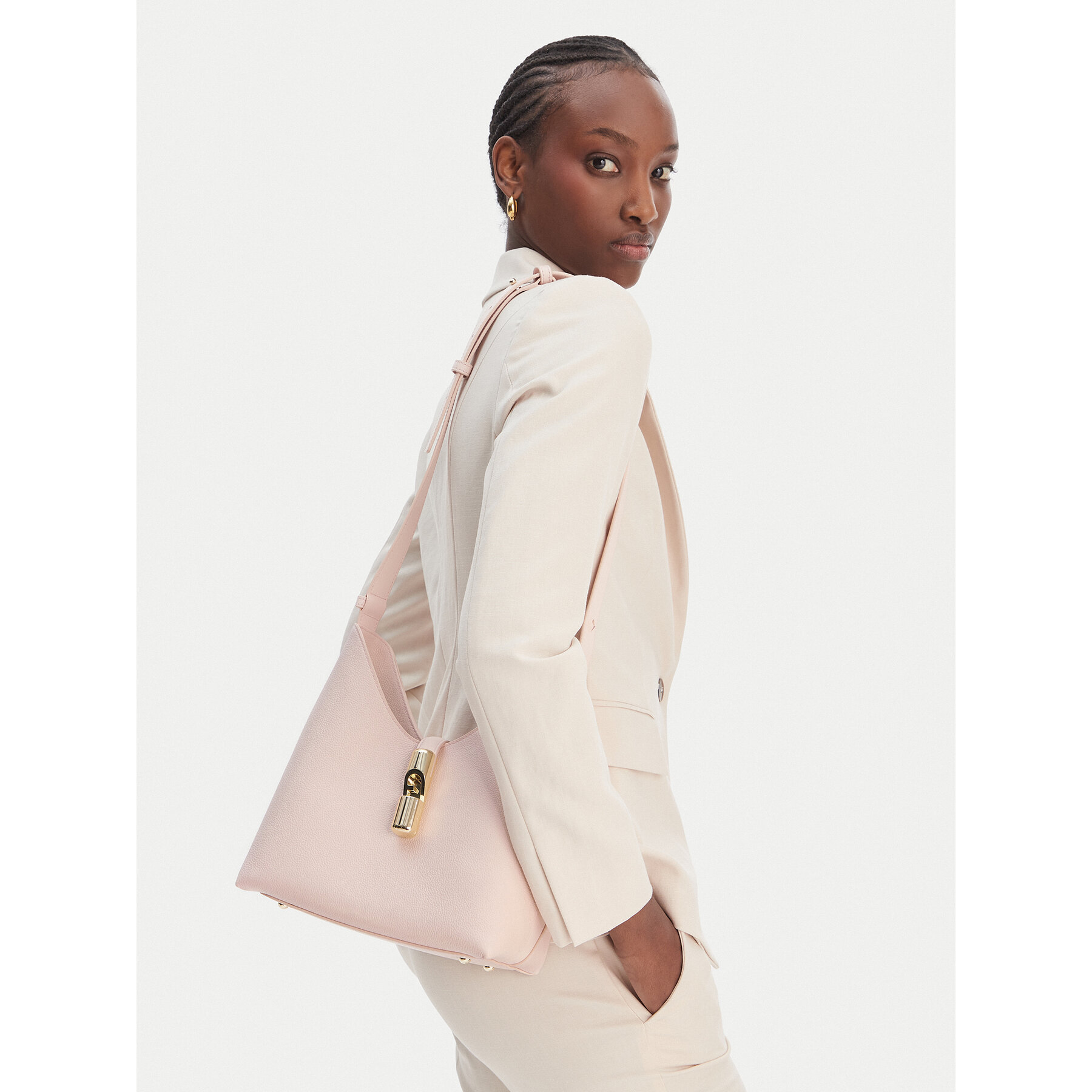 Furla Torebka Goccia S WB01979 BX3353 KH 4355S Różowy
