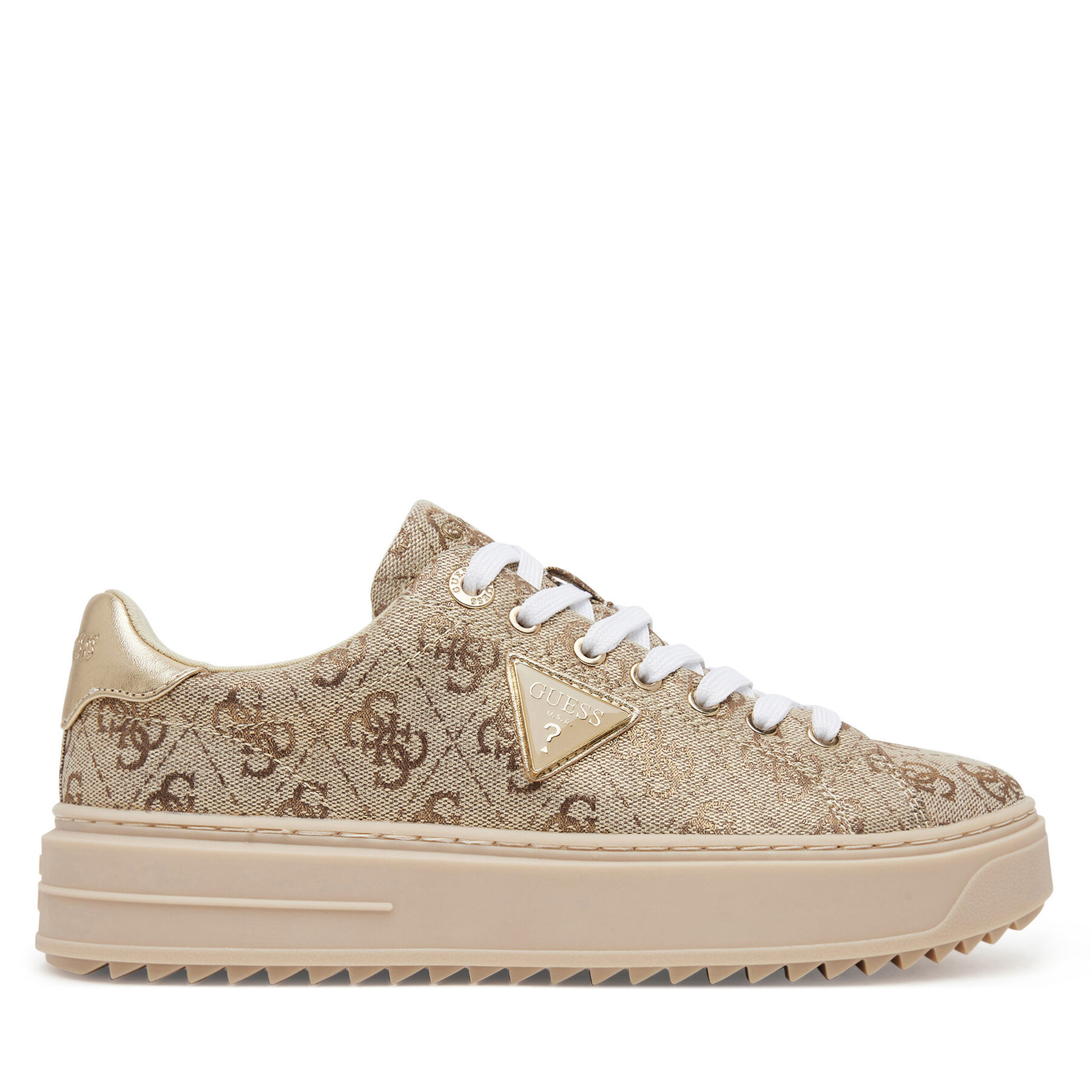 Guess Sneakersy FLJD13 FAM12 Złoty