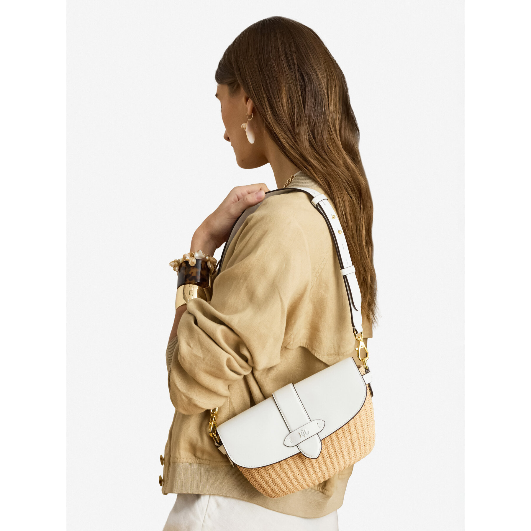 LAUREN RALPH LAUREN Torebka 431P10158002 Beżowy