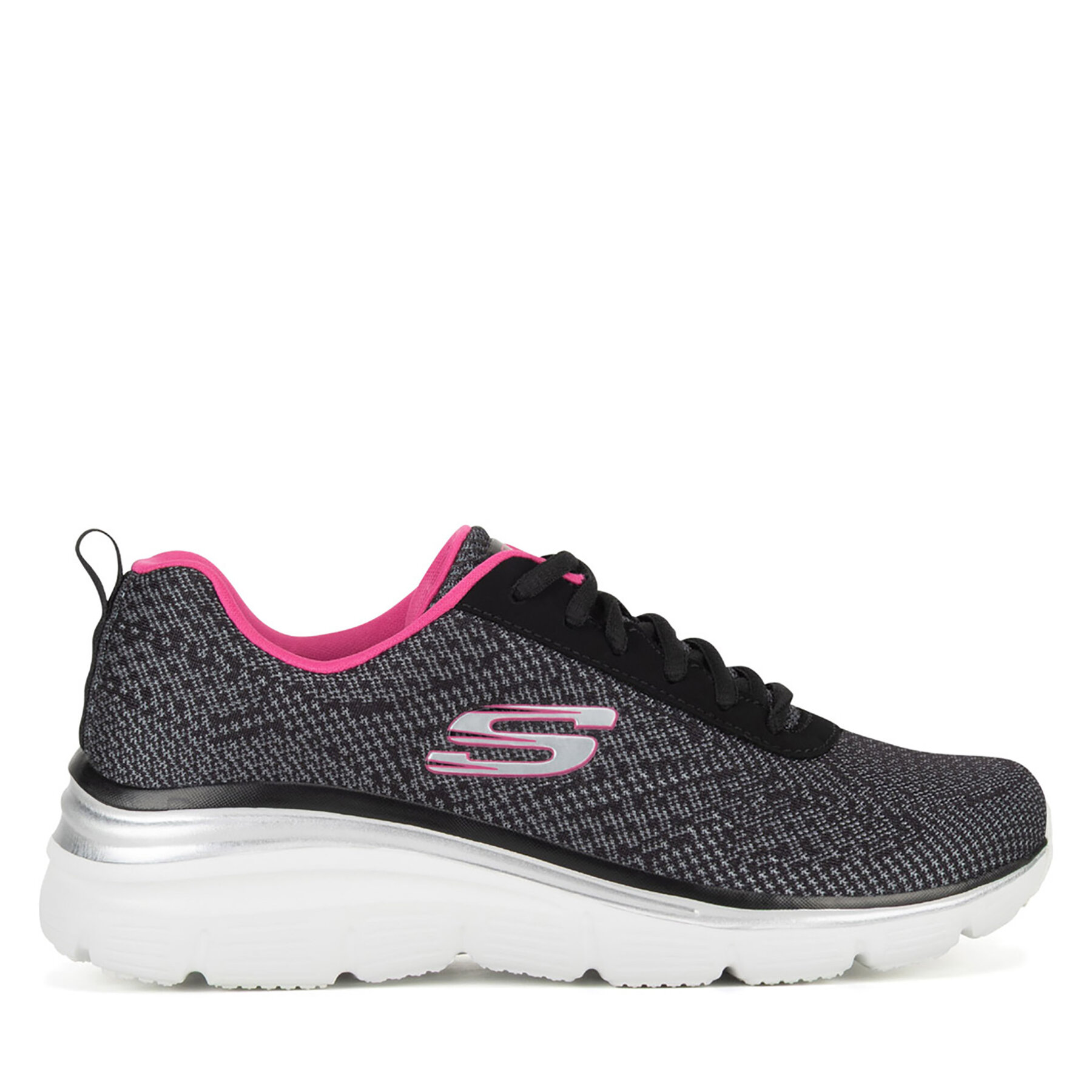 Skechers Sneakersy FASHION FIT - BOLD BOUNDARIES 12719 BKHP Czarny