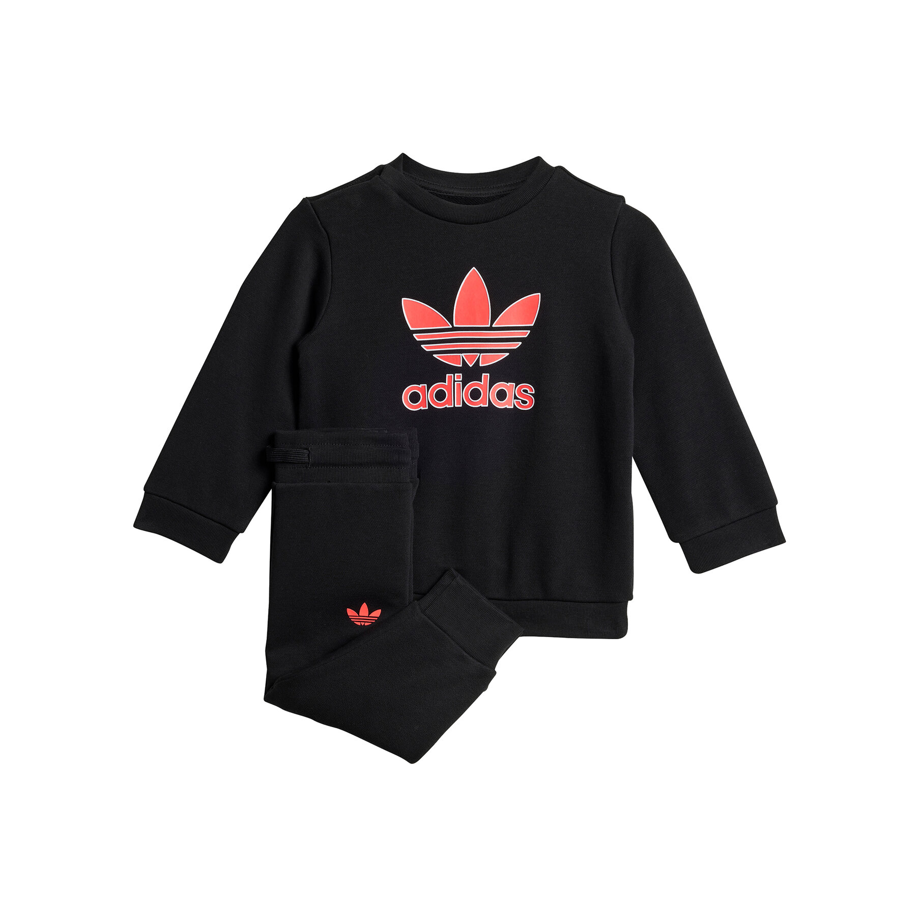 adidas Dres Trefoil JW5299 Czarny Regular Fit