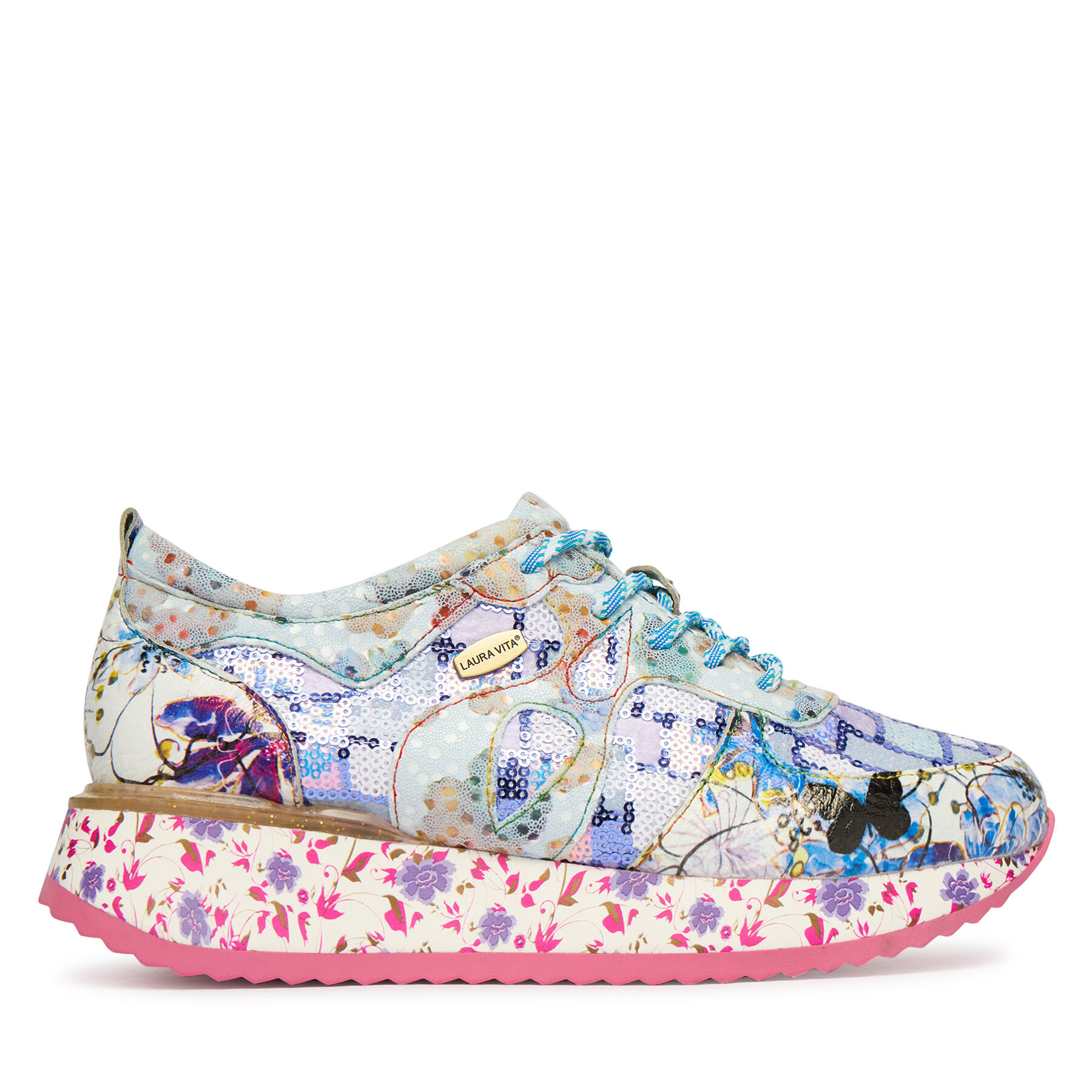 Laura Vita Sneakersy Delphine 07 Kolorowy