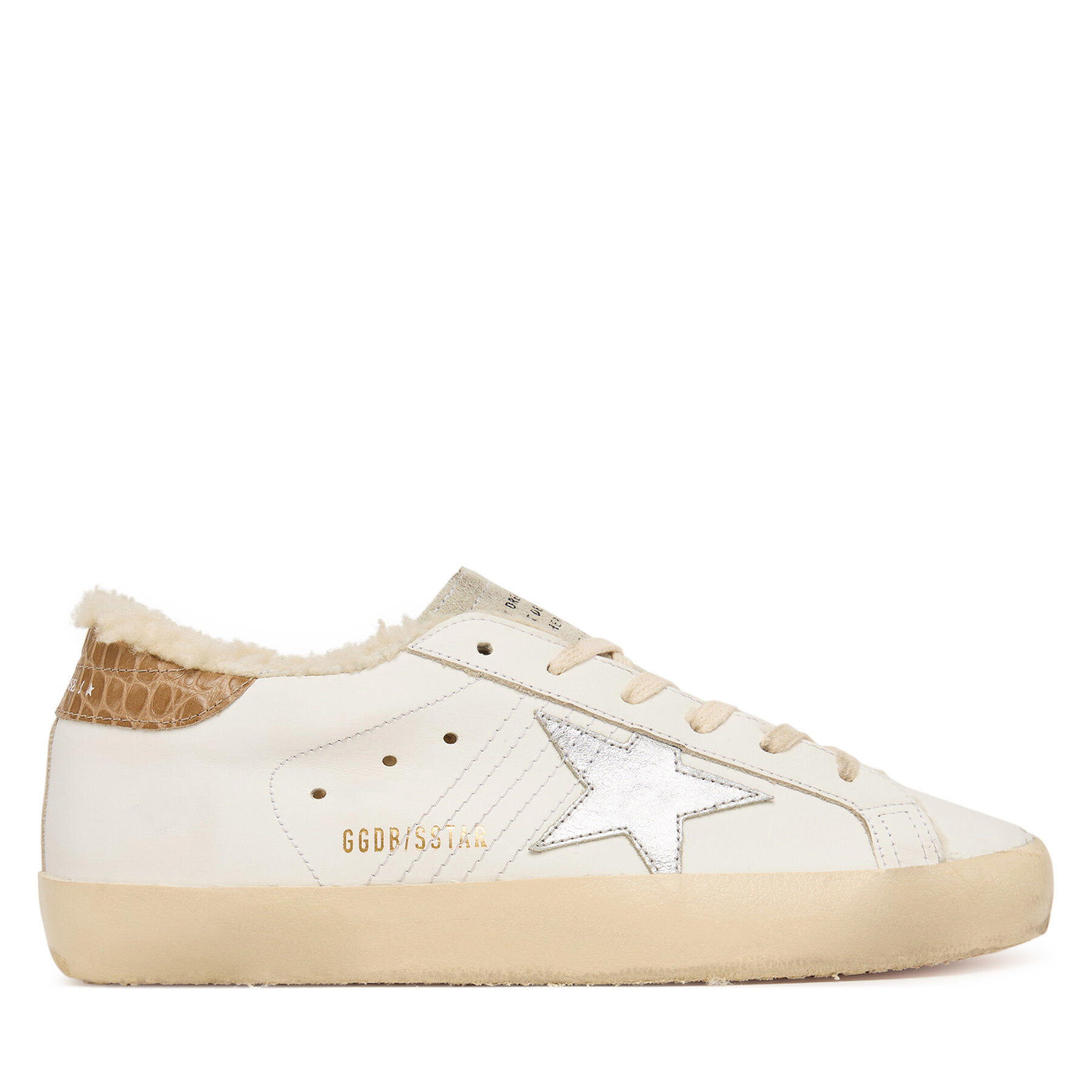 Golden Goose Sneakersy Super-Star Classic With List GWF00101.F005174.11662 Biały