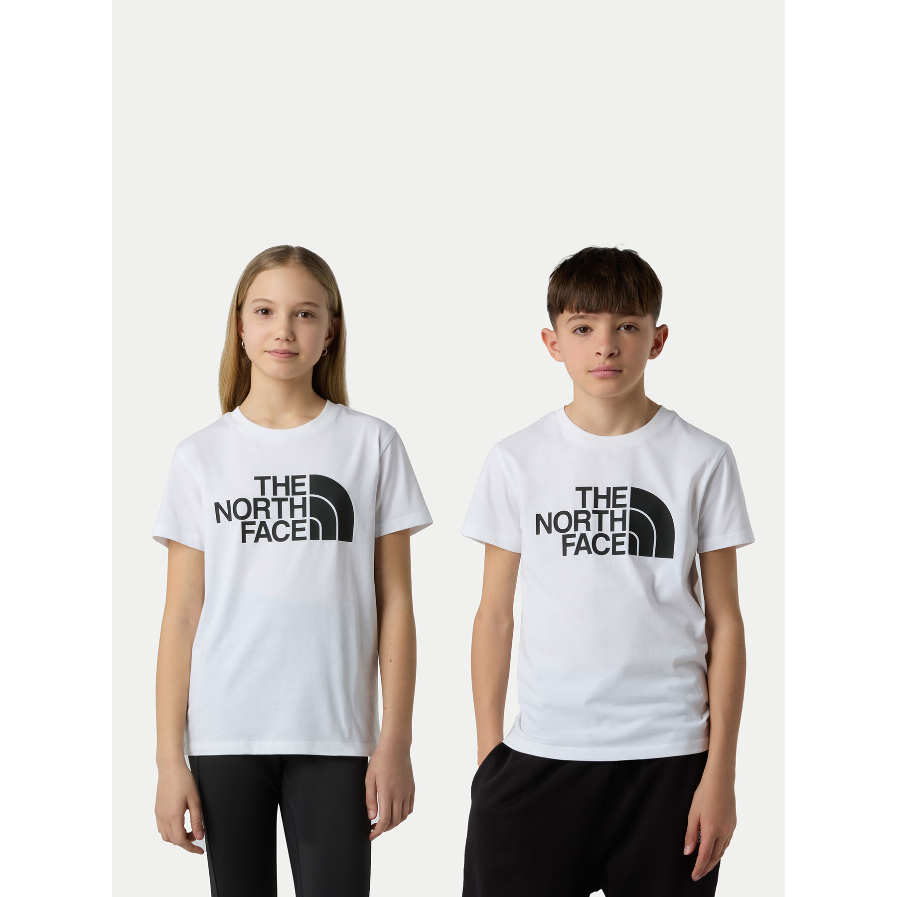 The North Face T-Shirt Easy NF0A8EHG Biały Regular Fit