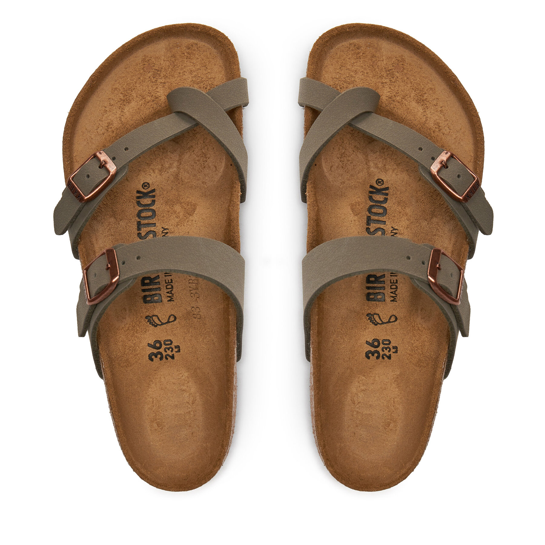 Birkenstock Japonki Mayari Szary