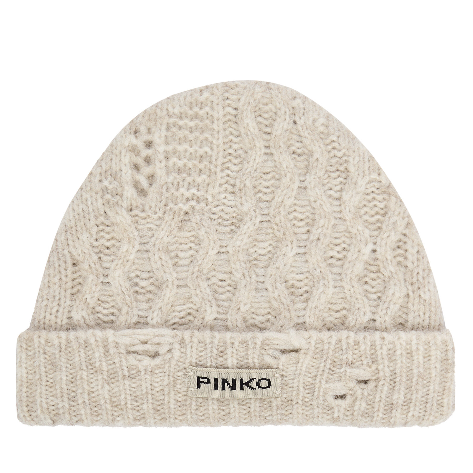 PINKO Czapka 104476 A28Y Beżowy