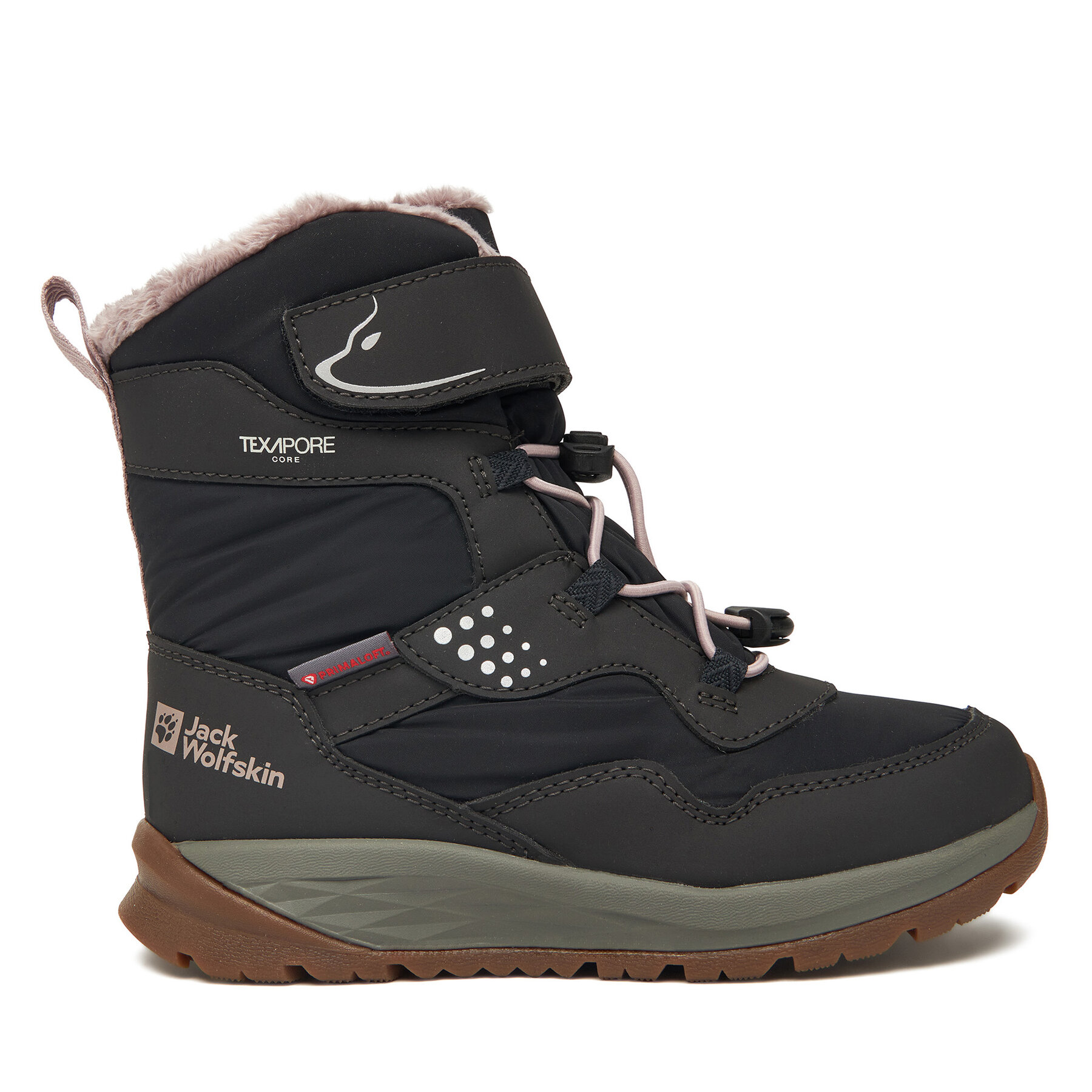 Jack Wolfskin Śniegowce Polar Bear-g Texapore High Vc K Czarny