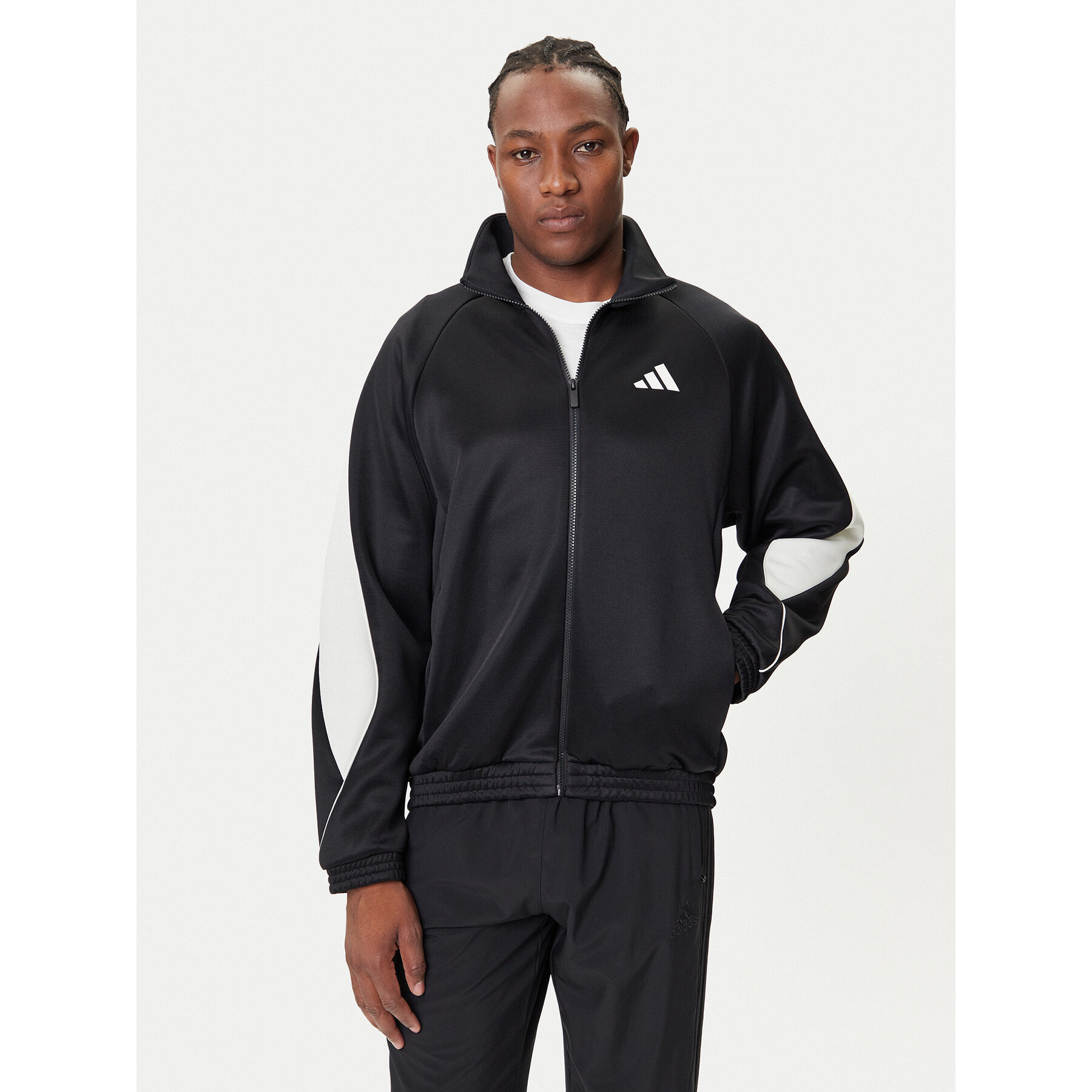 adidas Bluza Stadium JN1821 Czarny Loose Fit