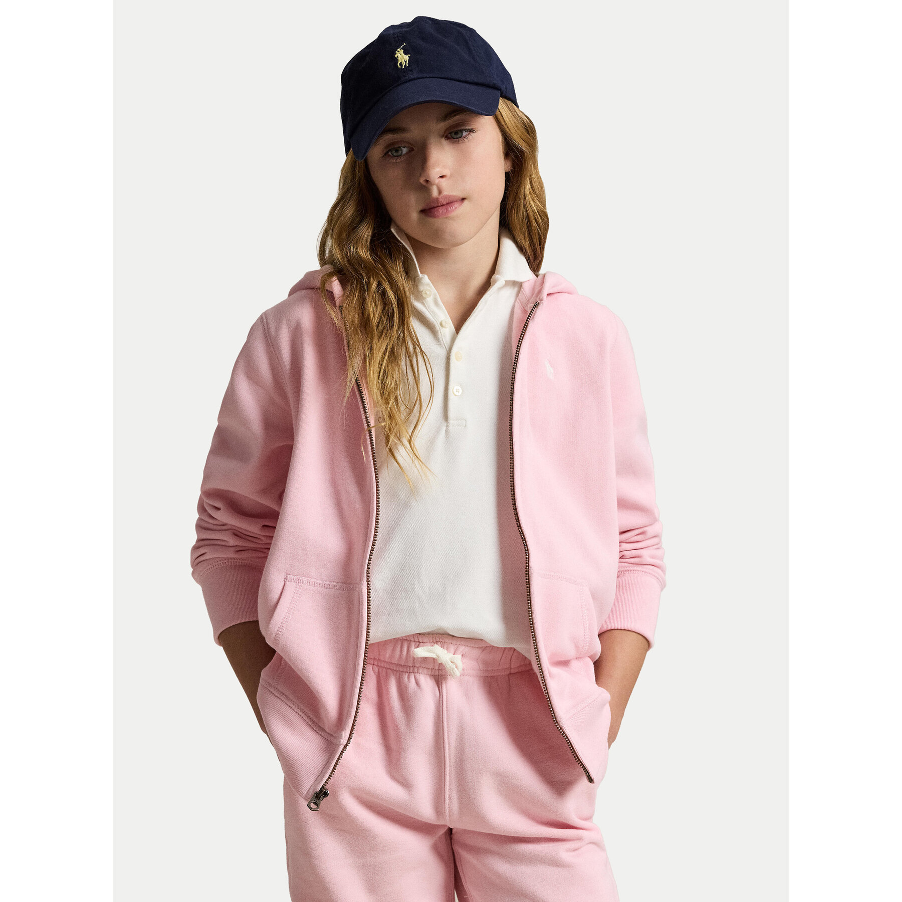 Polo Ralph Lauren Bluza 313833560028 Różowy jasny Regular Fit