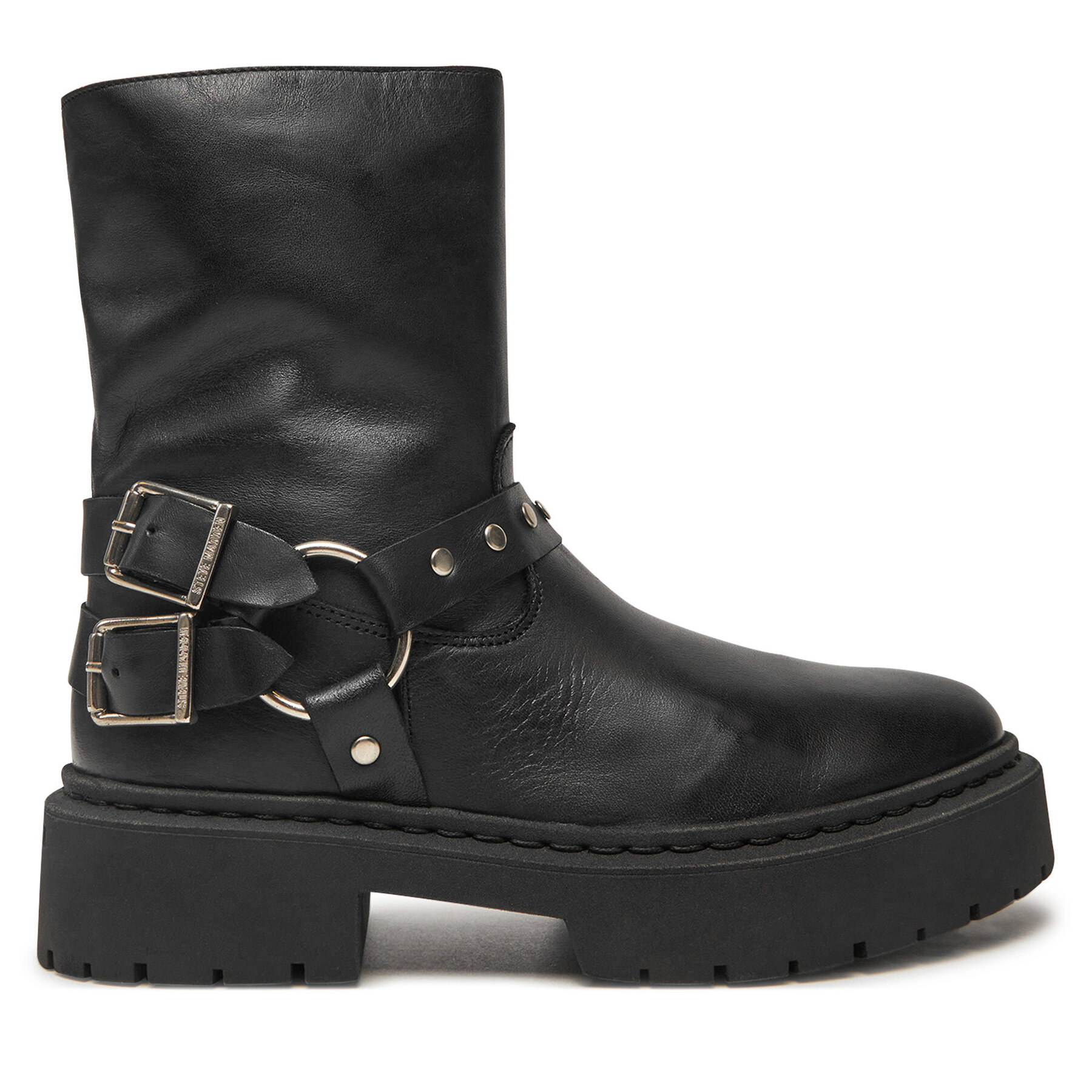 Steve Madden Botki Zwart SM11003405 Czarny