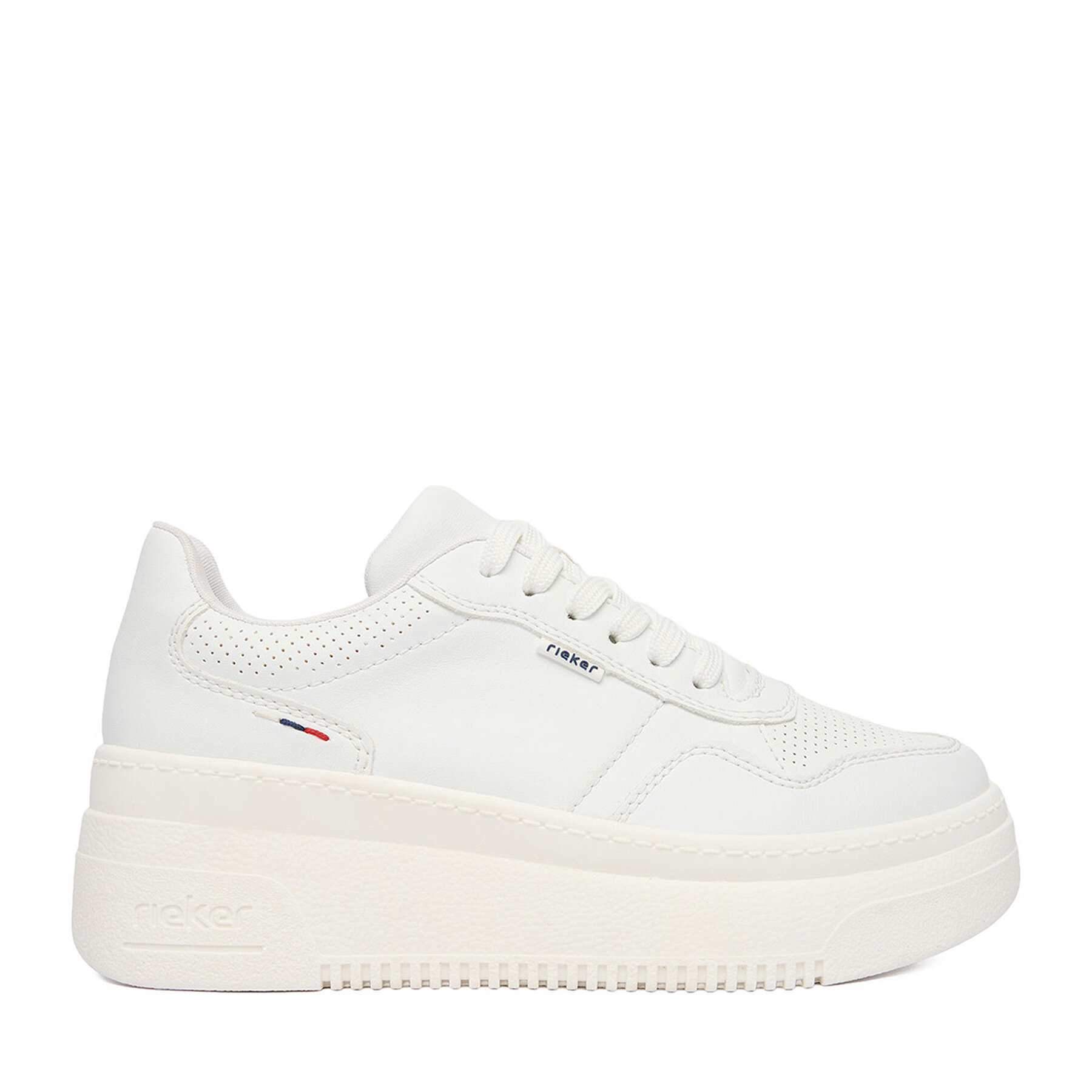 Rieker Sneakersy M7811-80 Biały