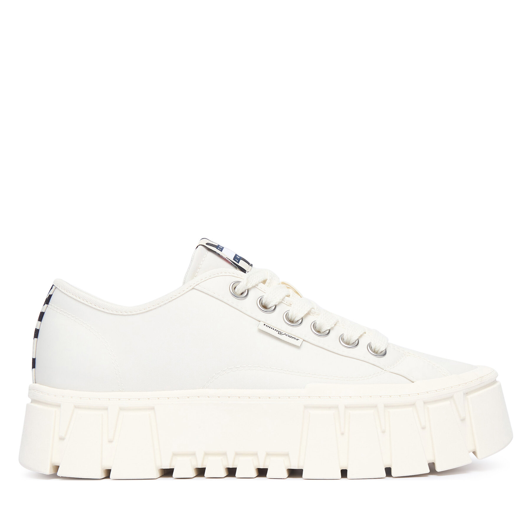 Tommy Jeans Sneakersy Tj Platform Sneaker Zebra EN0EN03070 Biały