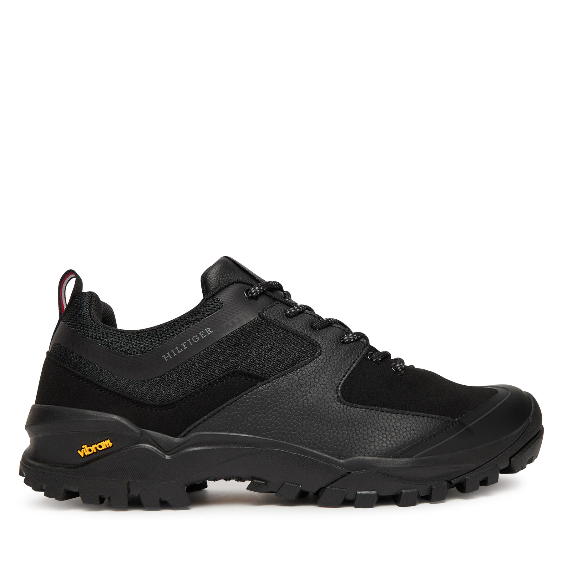 Tommy Hilfiger Sneakersy Vibram Low Runner Tech FM0FM05657 Czarny