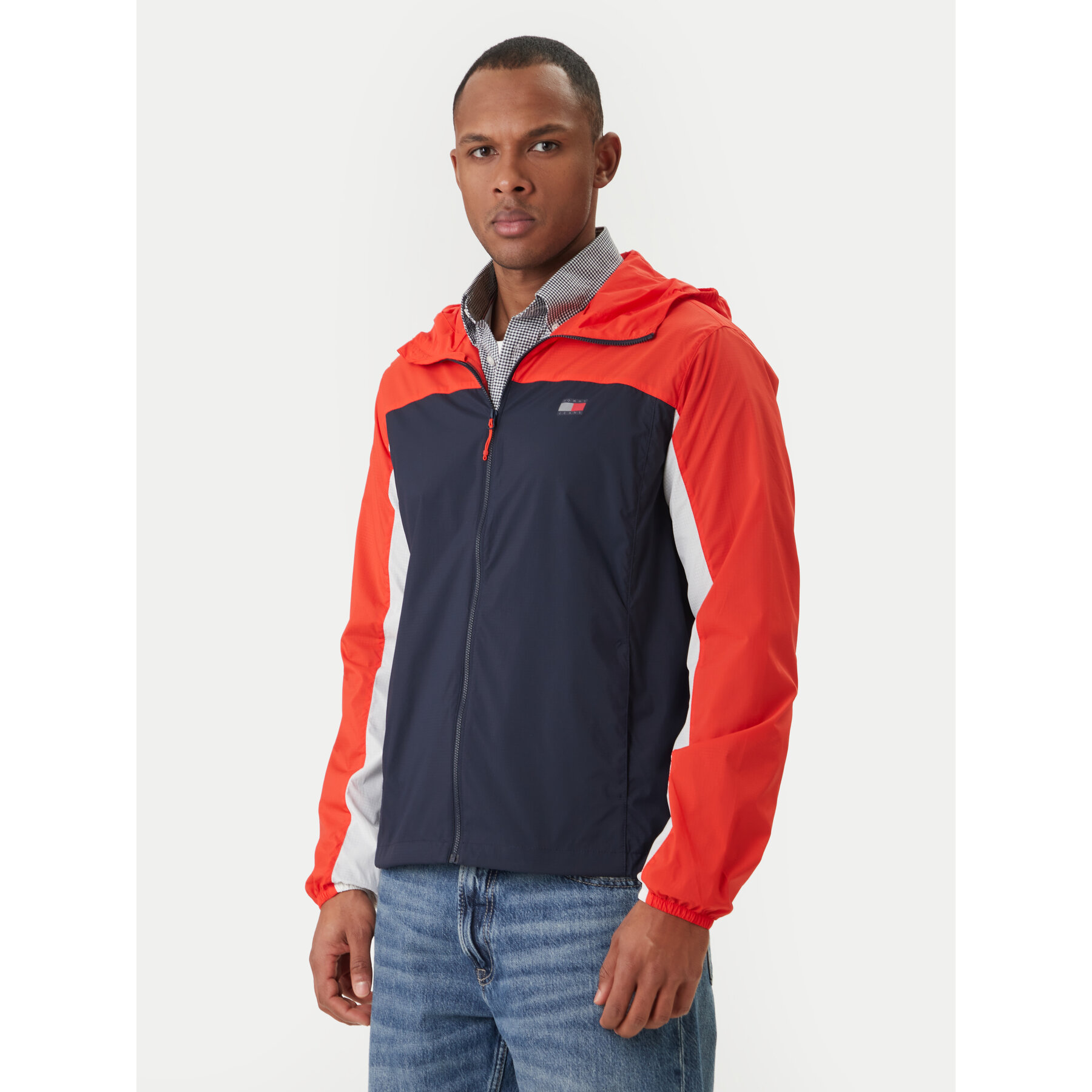 Tommy Jeans Kurtka przejściowa DM0DM23112 Granatowy Regular Fit