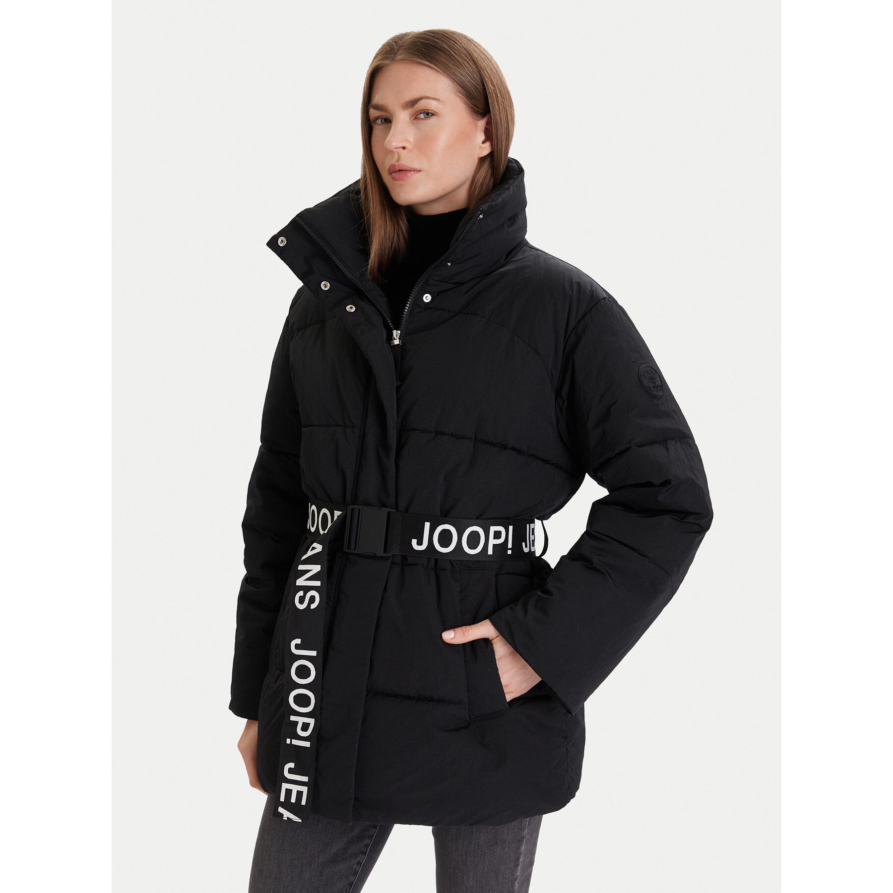 JOOP! Kurtka zimowa Coralie 30048916 Czarny Relaxed Fit