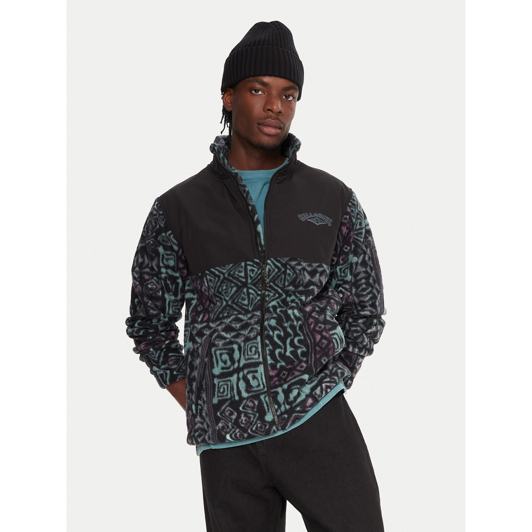 Billabong Polar Boundary EBYFT00144 Czarny Regular Fit