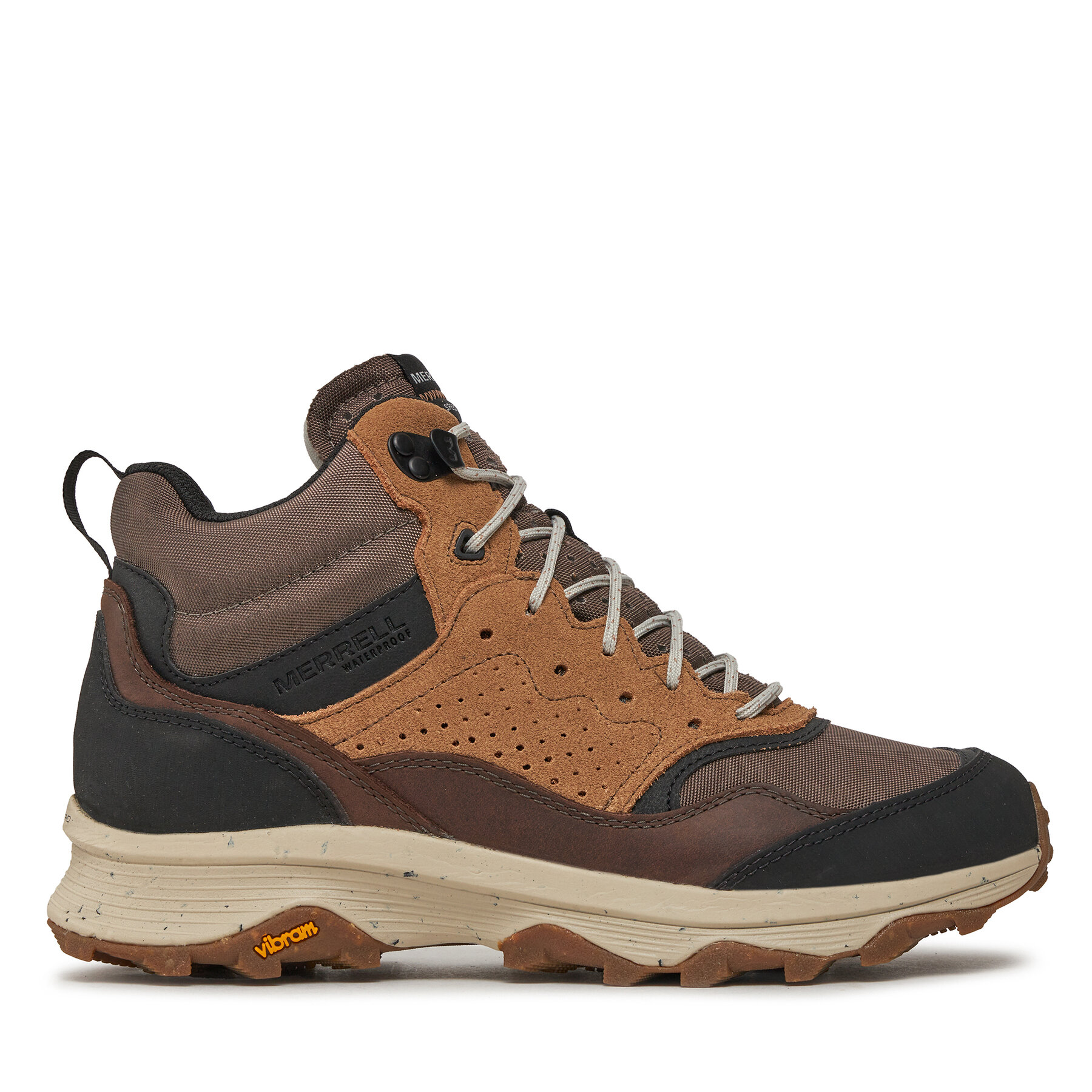 Merrell Trekkingi Speed Solo Mid Wp J004533 Brązowy