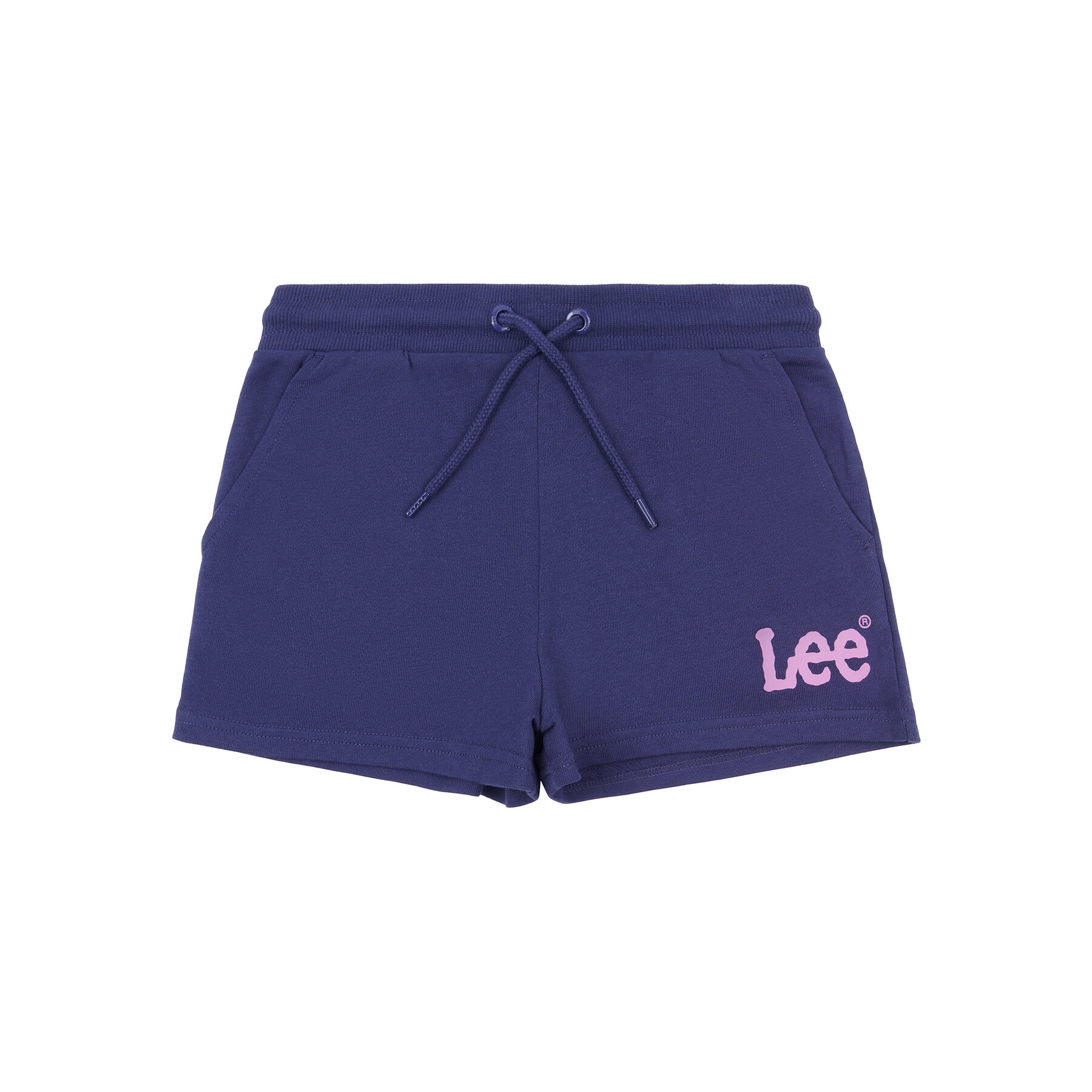 Lee Szorty sportowe Wobbly Graphic LEG5092 Niebieski Regular Fit