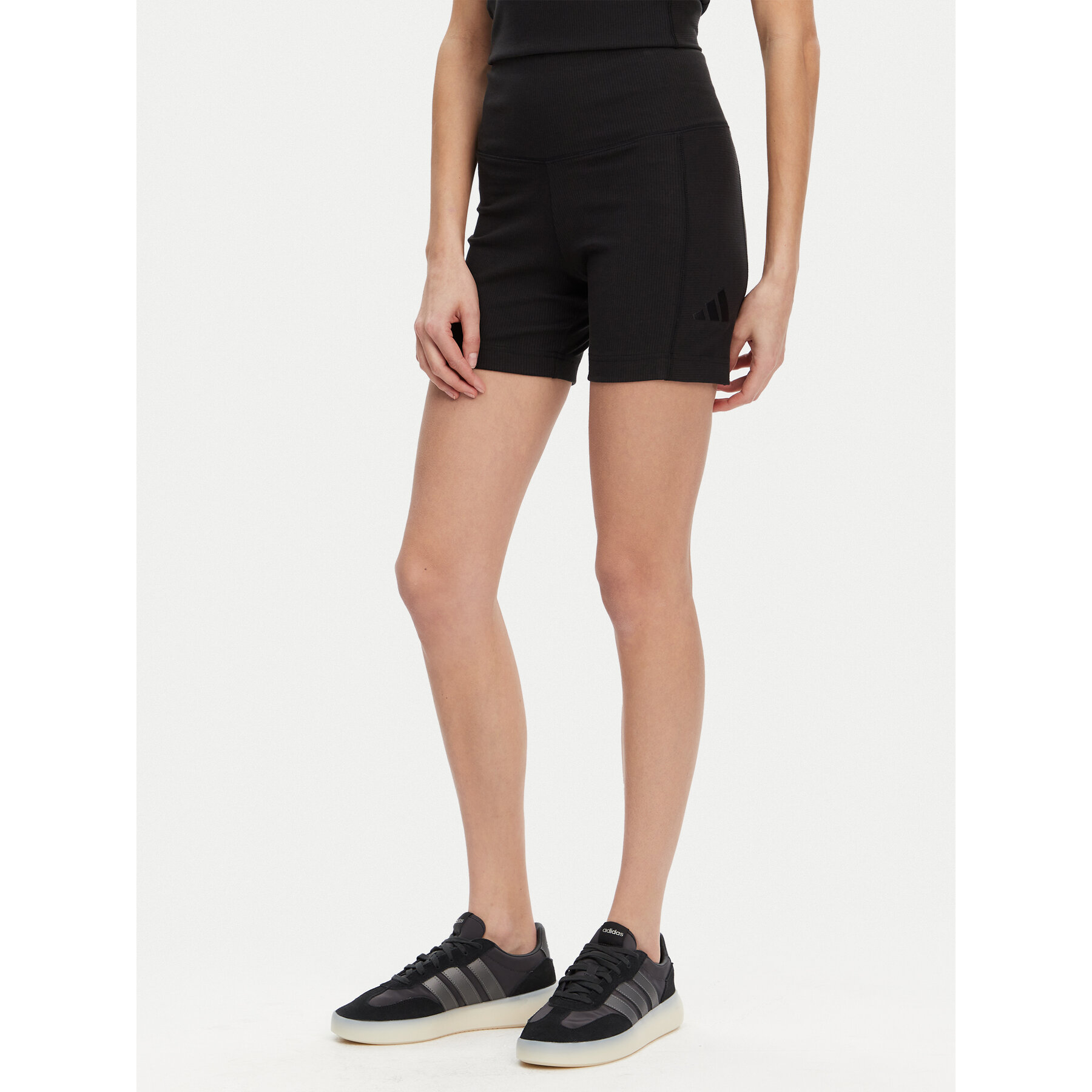 adidas Kolarki ALL SZN Rib JJ1231 Czarny Slim Fit