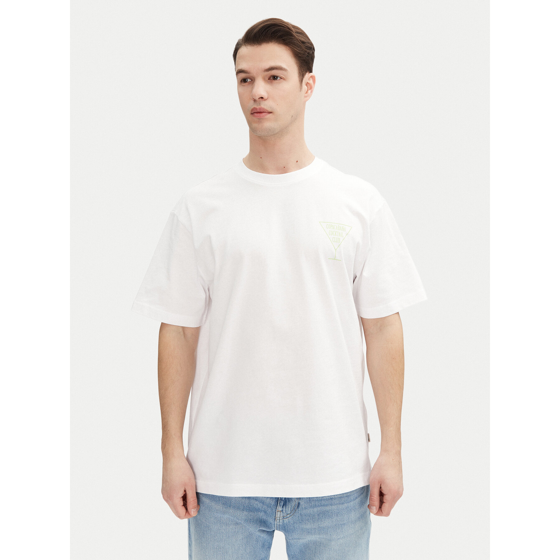 Only & Sons T-Shirt Cabana 22034380 Biały Relaxed Fit