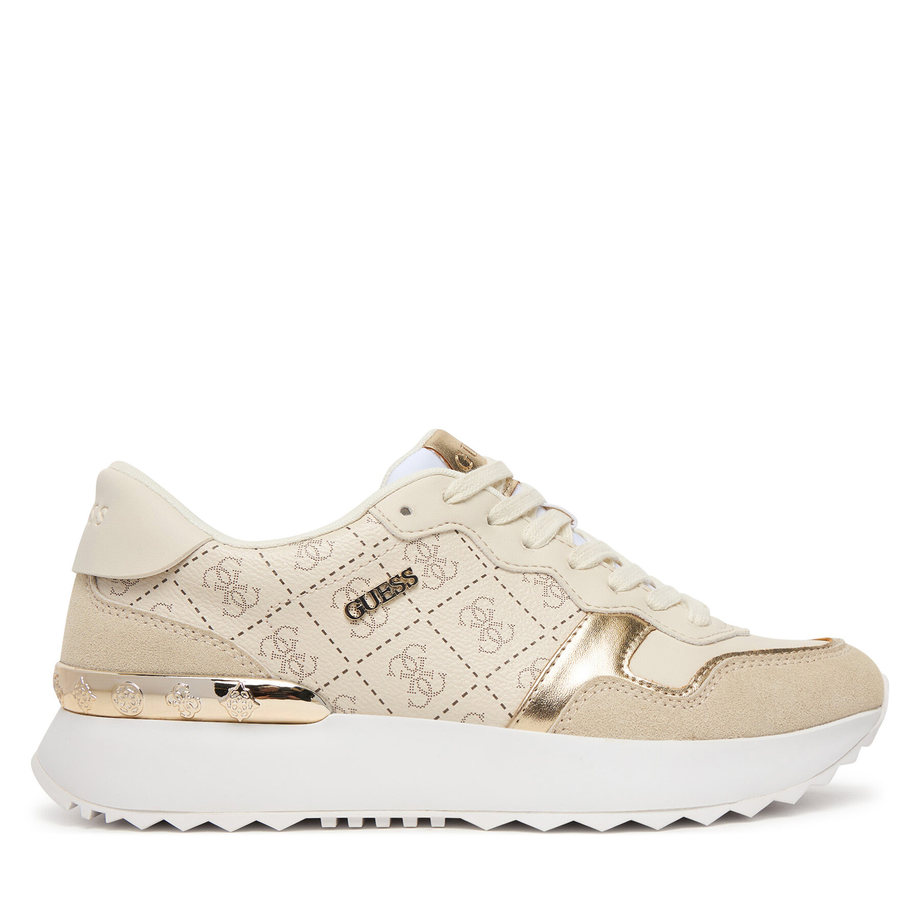 Guess Sneakersy FLPVN5 FAL12 Beżowy