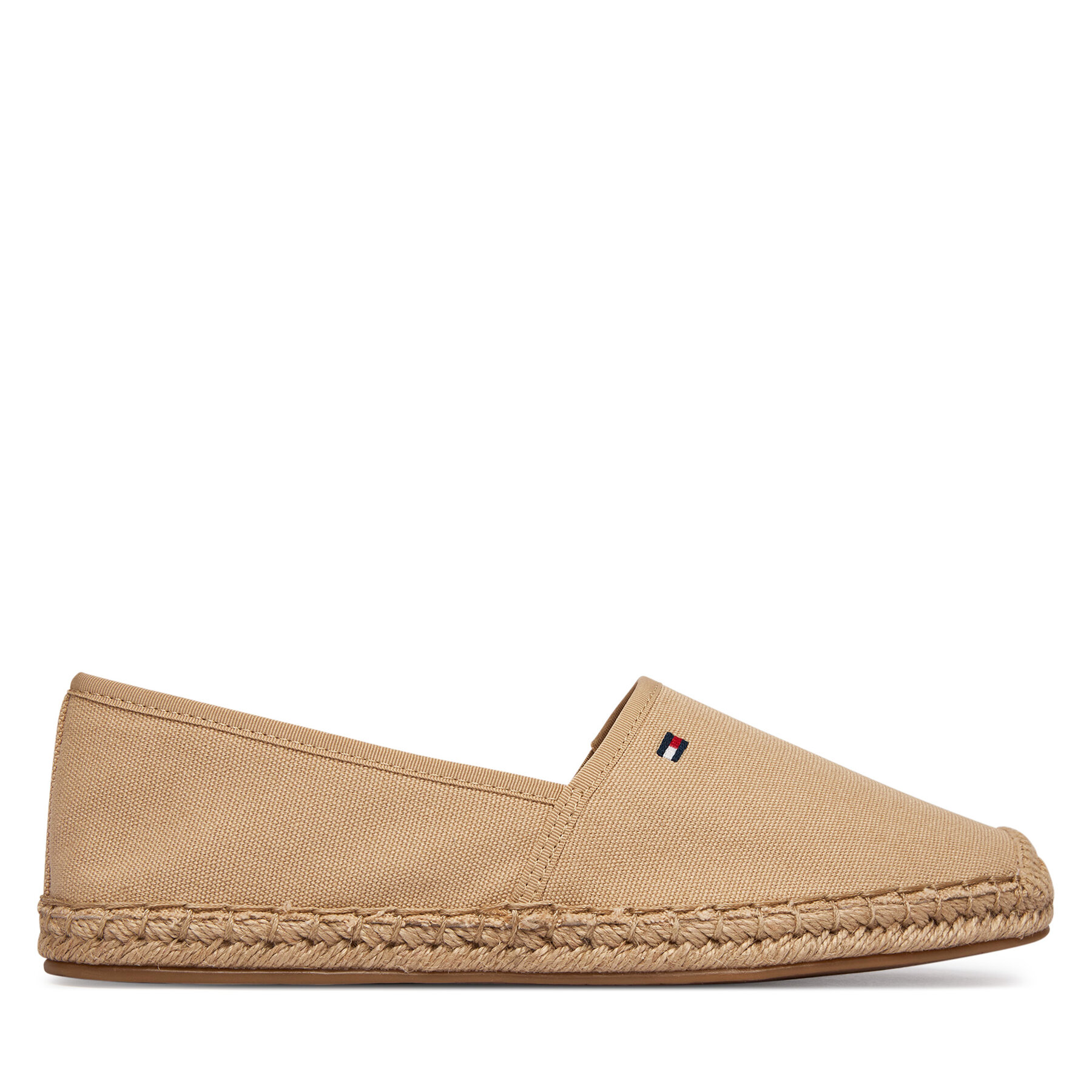 Tommy Hilfiger Espadryle Flag Canvas Espadrille FW0FW08541 Beżowy