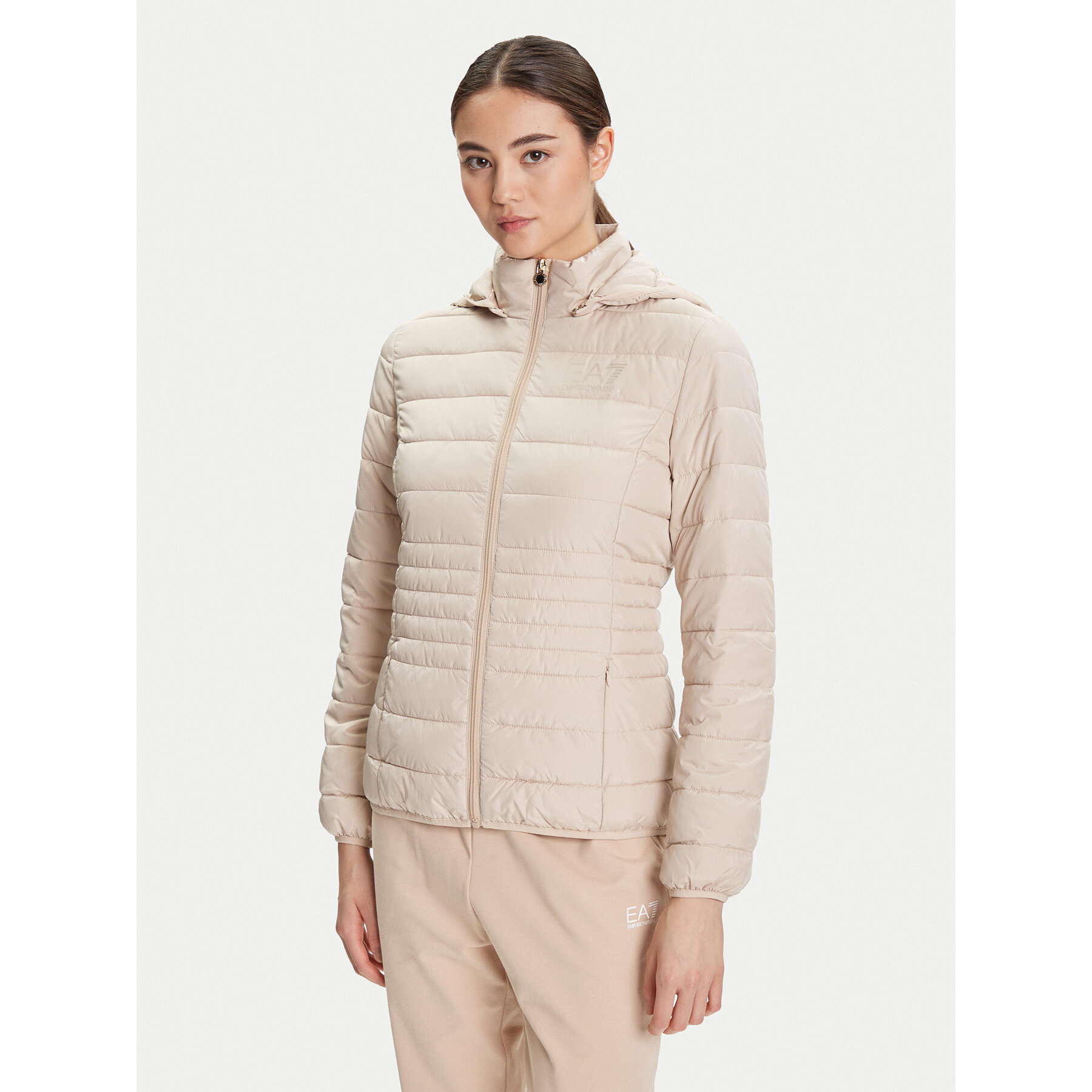 EA7 Emporio Armani Kurtka przejściowa 8NTB23 TNF8Z U1046 Beżowy Regular Fit