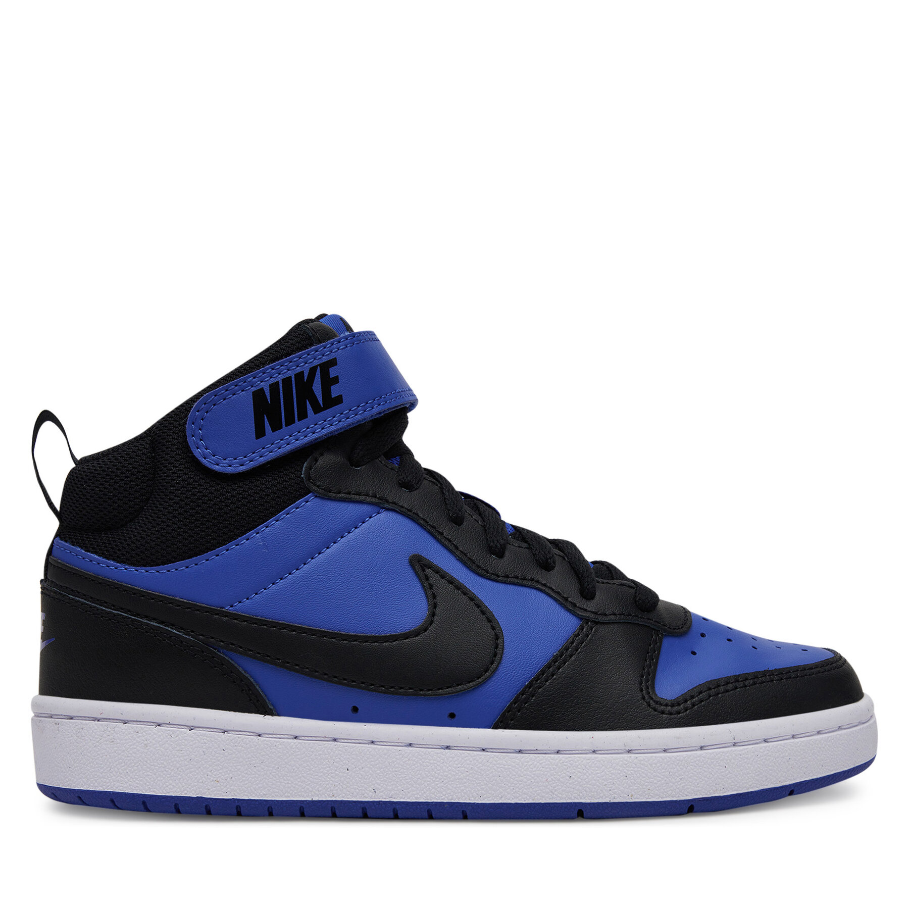 Nike Sneakersy Court Borough Mid 2 (GS) CD7782 404 Niebieski