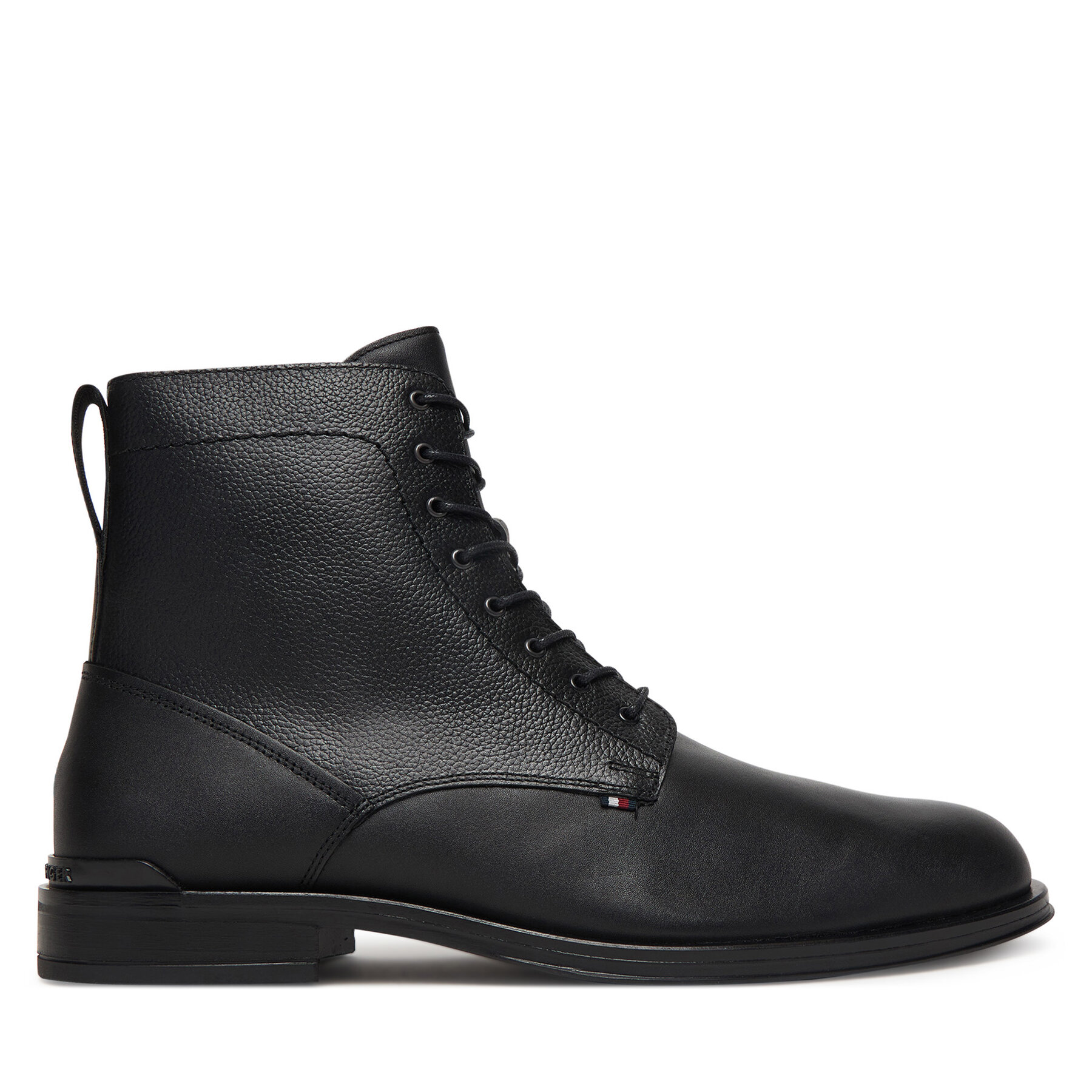 Tommy Hilfiger Kozaki Corporate FM0FM05577 Czarny