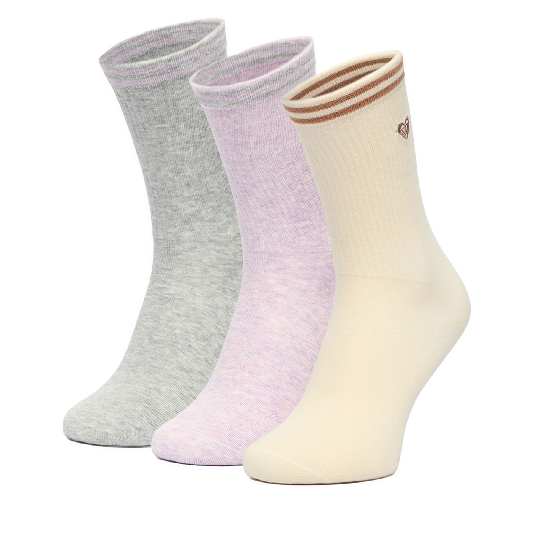 Roxy Skarpety długie CEO_BR_ROXY_2032_W_AW25 (3 PACK) Kolorowy