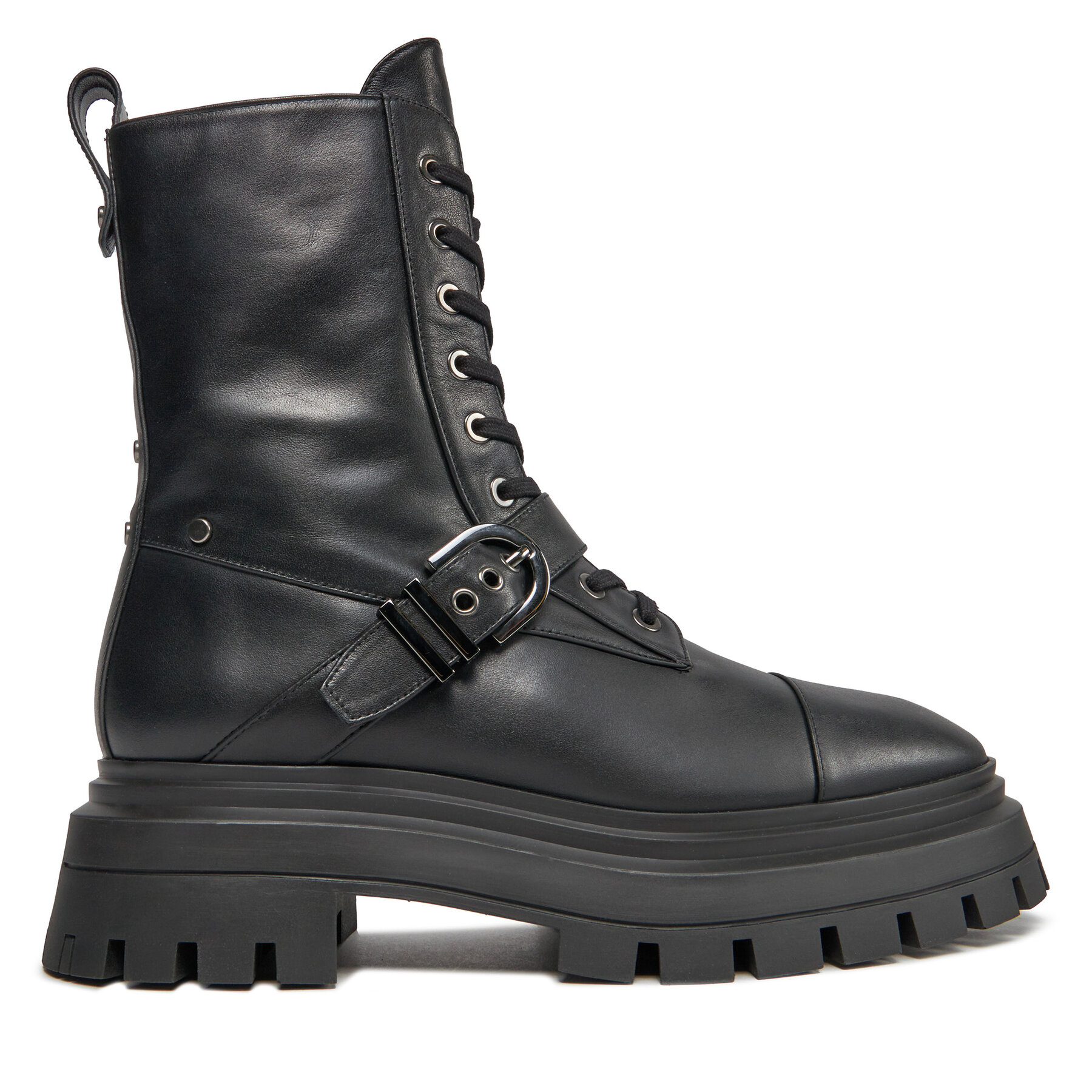 Stuart Weitzman Trapery Maverick Bedford Bte SF022 Czarny